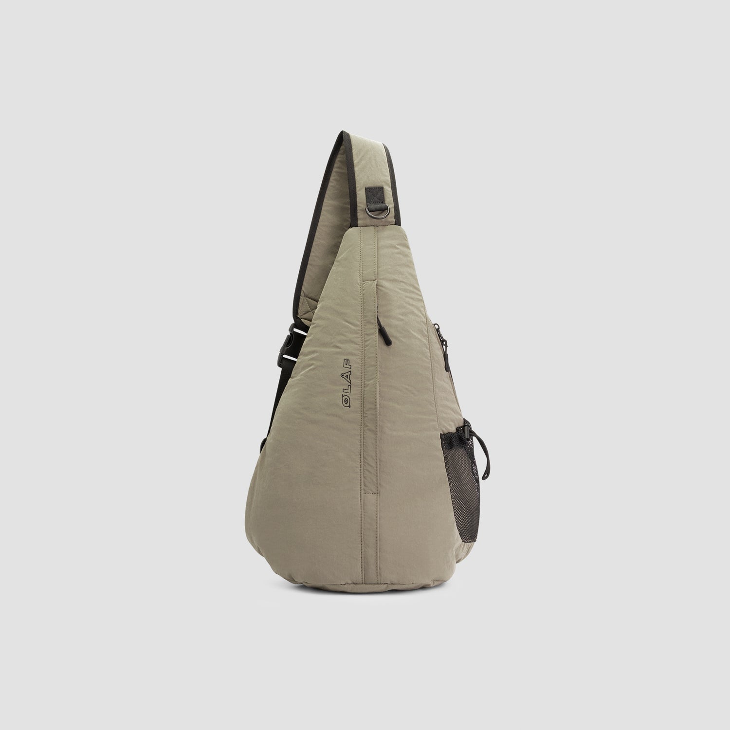Nylon Sling Bag - Grey