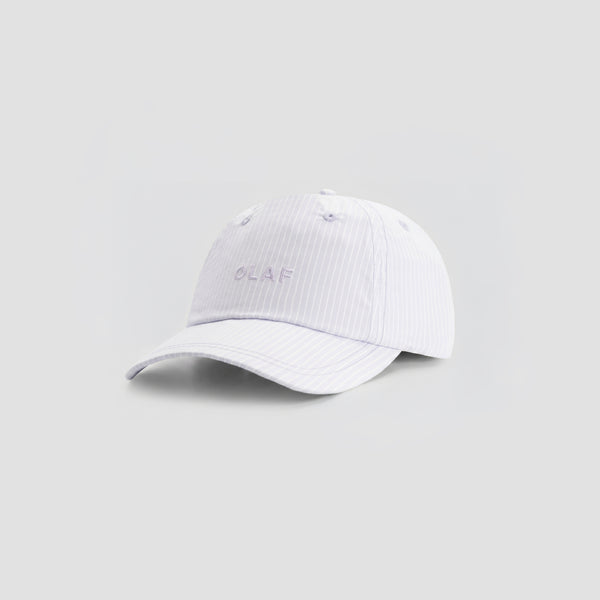 Stripe 5 Panel Cap - Purple Heather