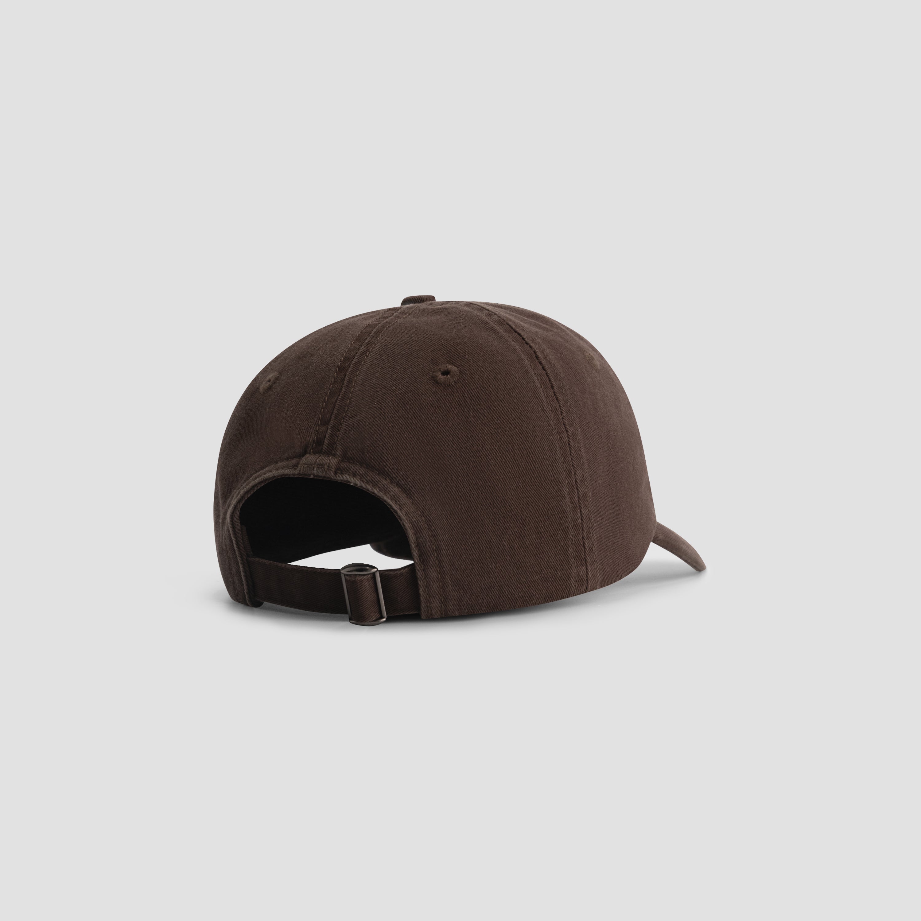 Washed Signature Logo Cap - Chocolate Plum