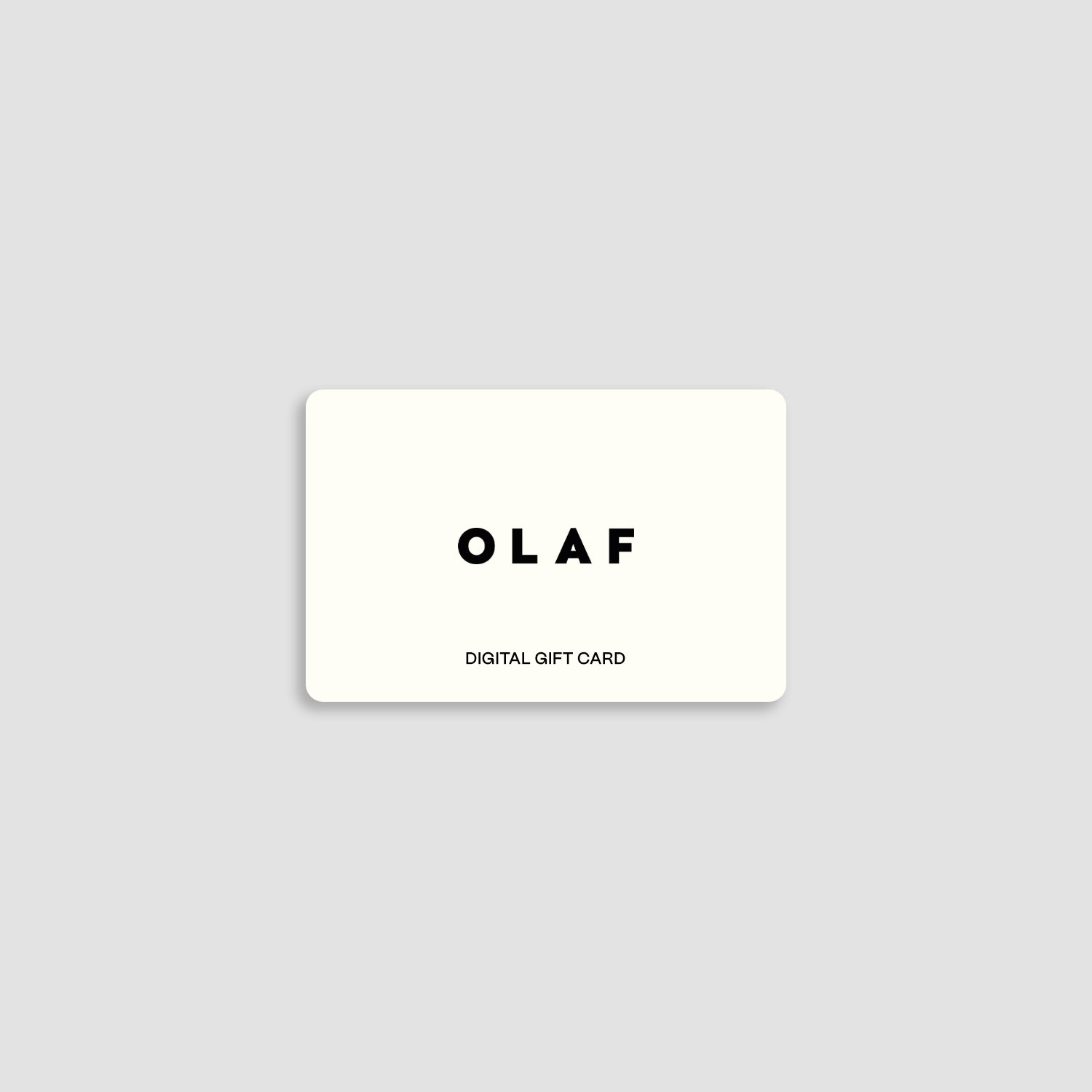 Digital Gift Card