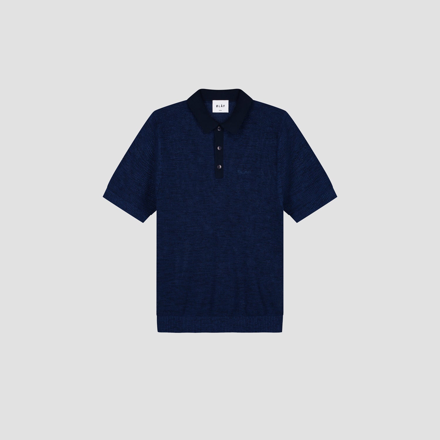 Polo SS Knit - Navy