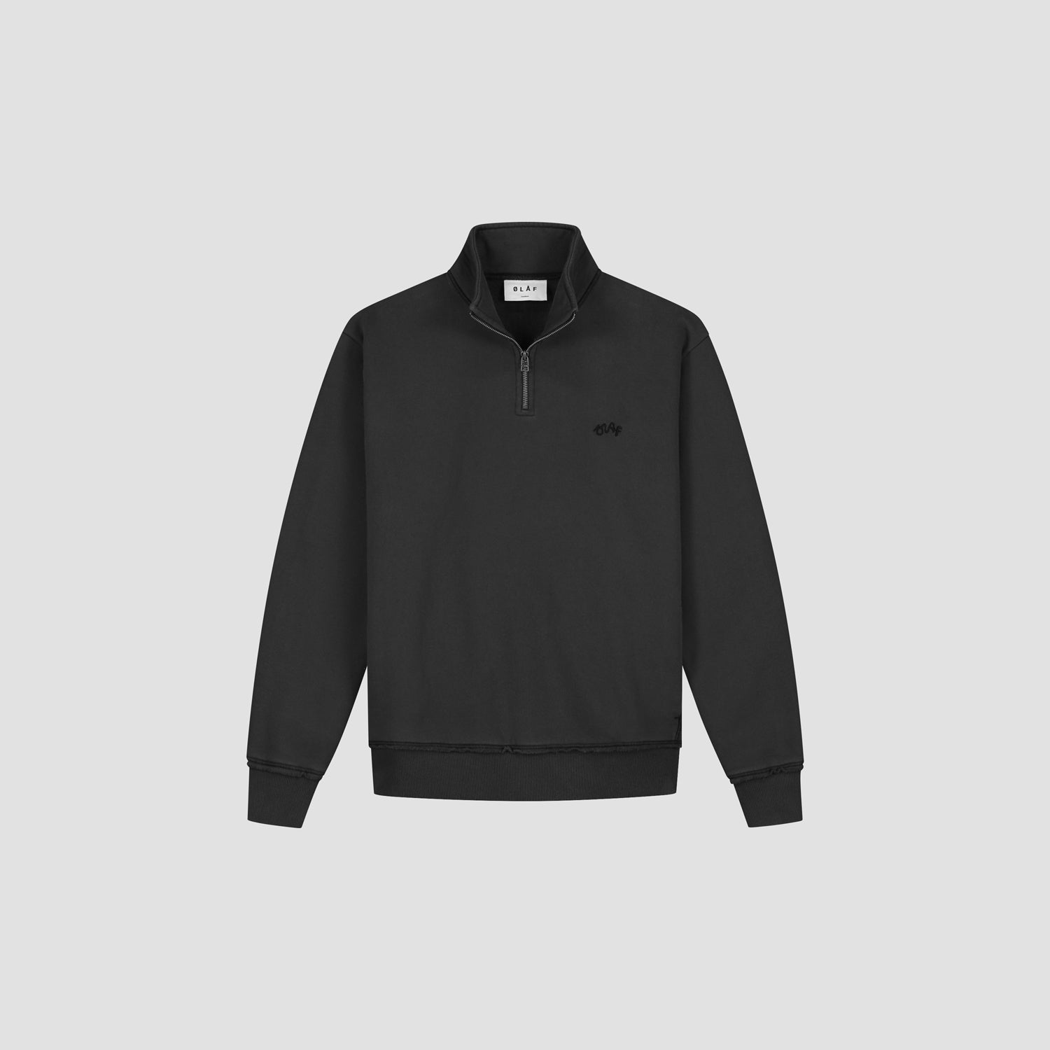 Signature Zip Mock