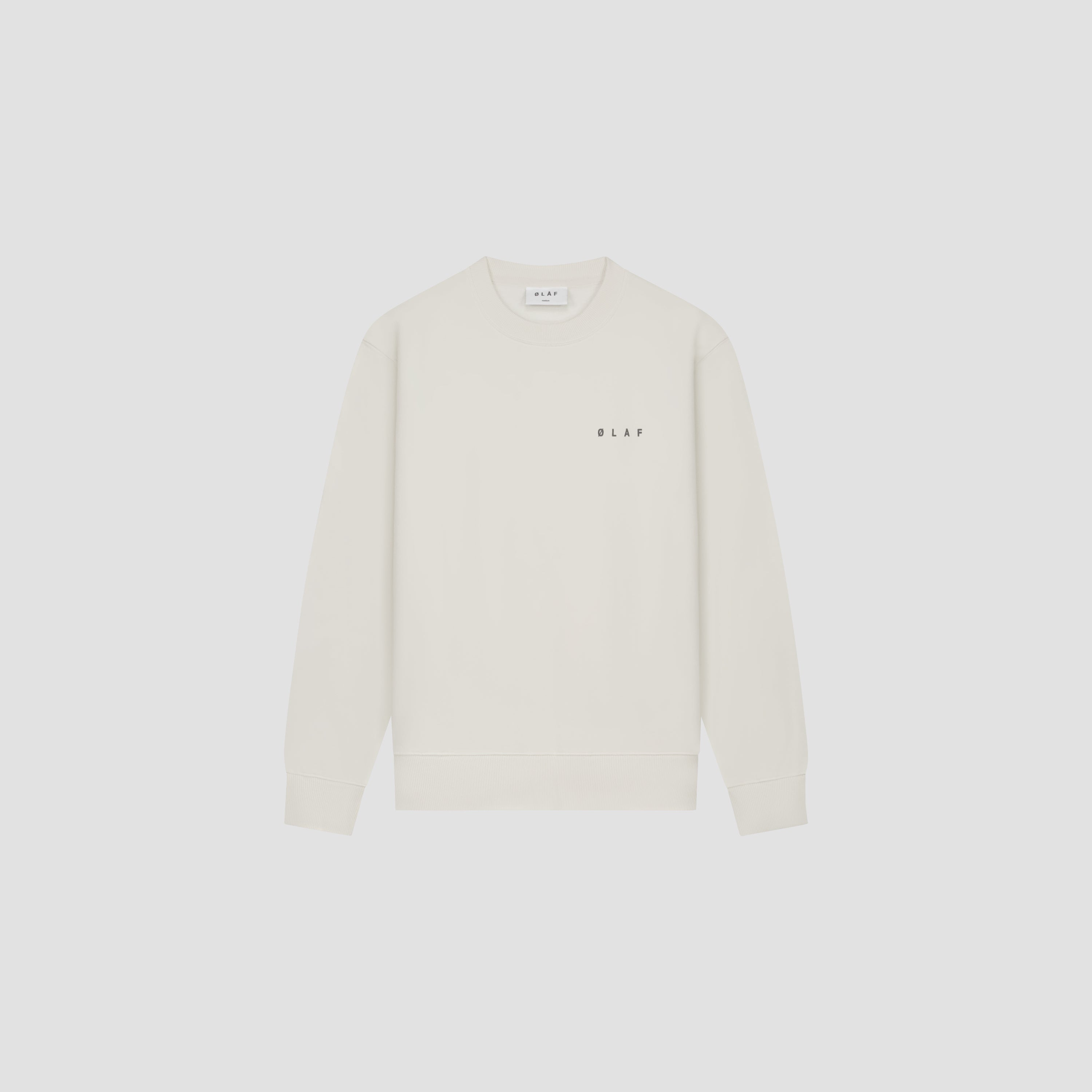Crafted Face Crewneck - Off-White