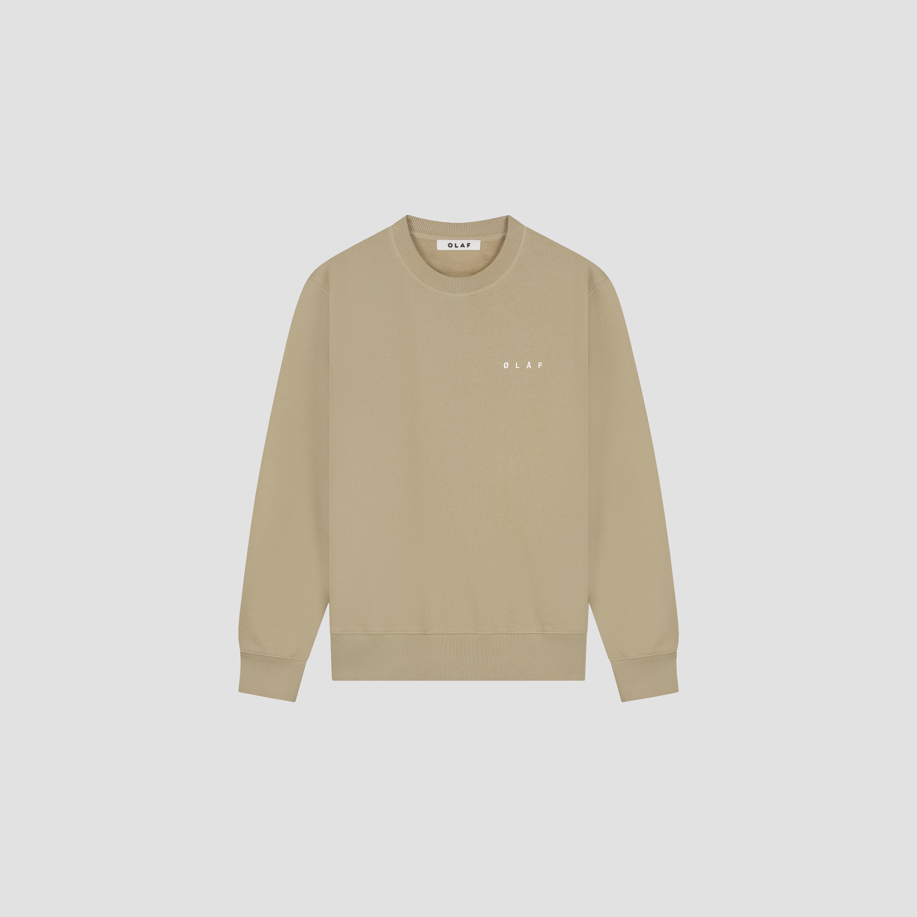 Brushstroke Face Crewneck - Treehouse