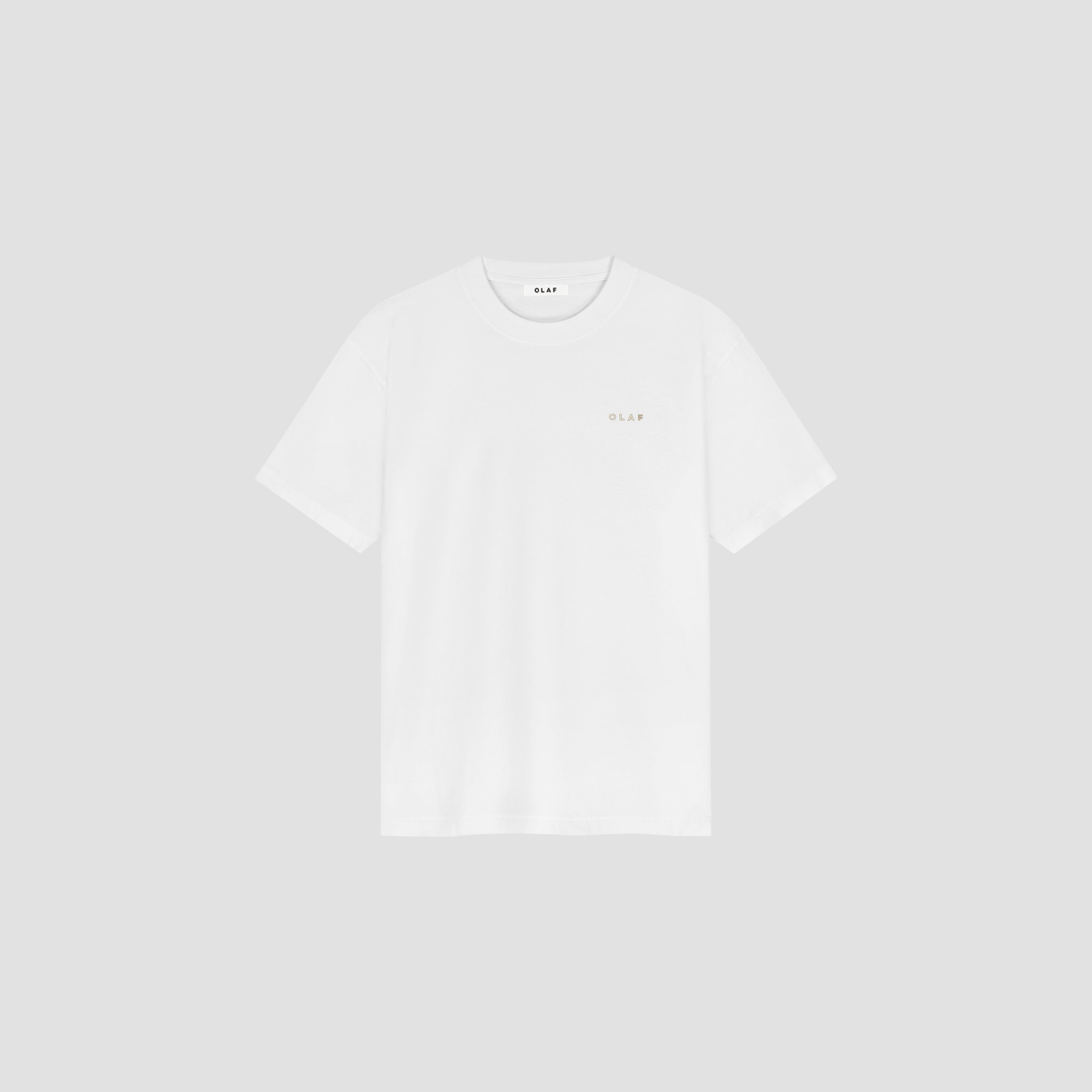 Felted Watercrest Tee - Optical White
