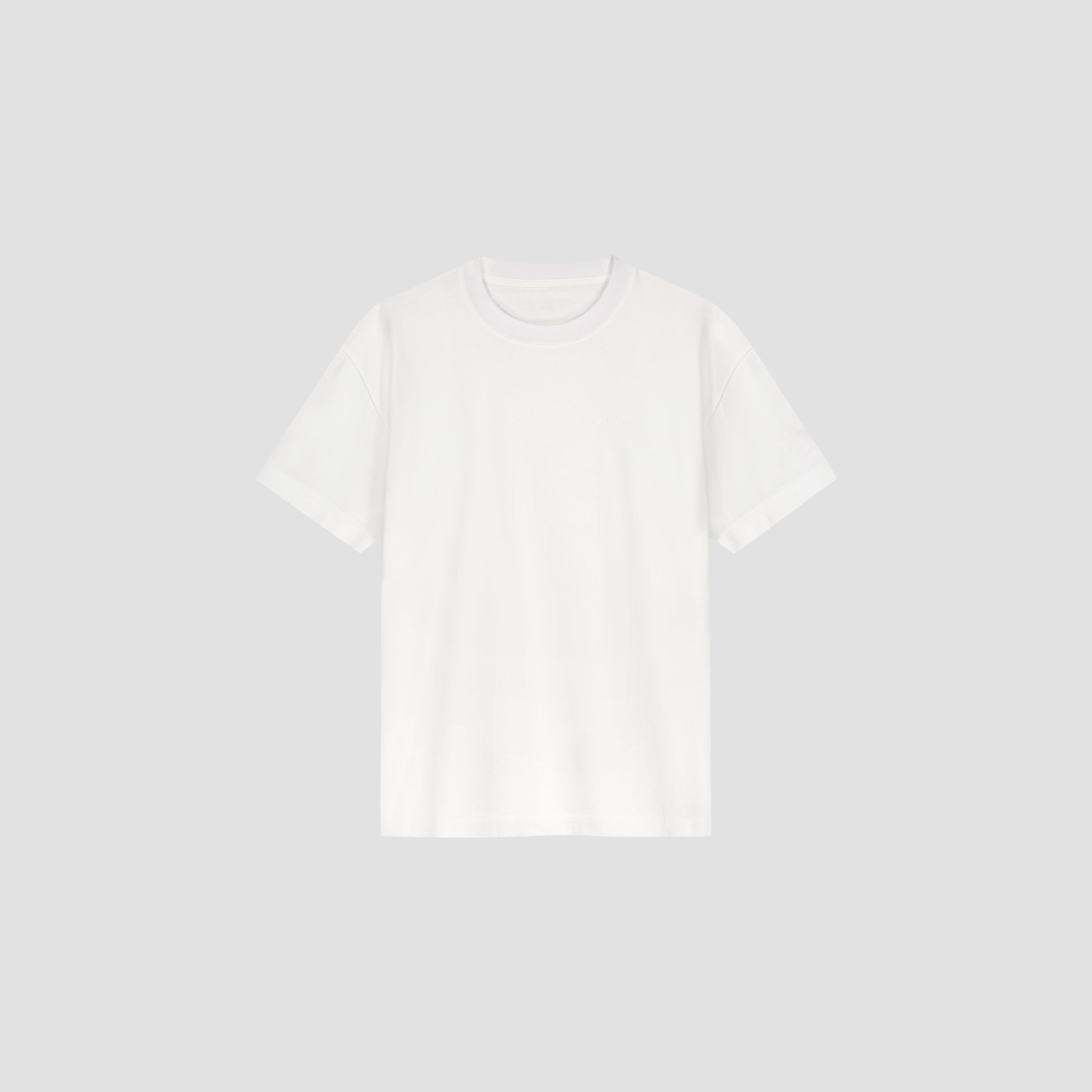 Dotted Monogram Tee - Optical White