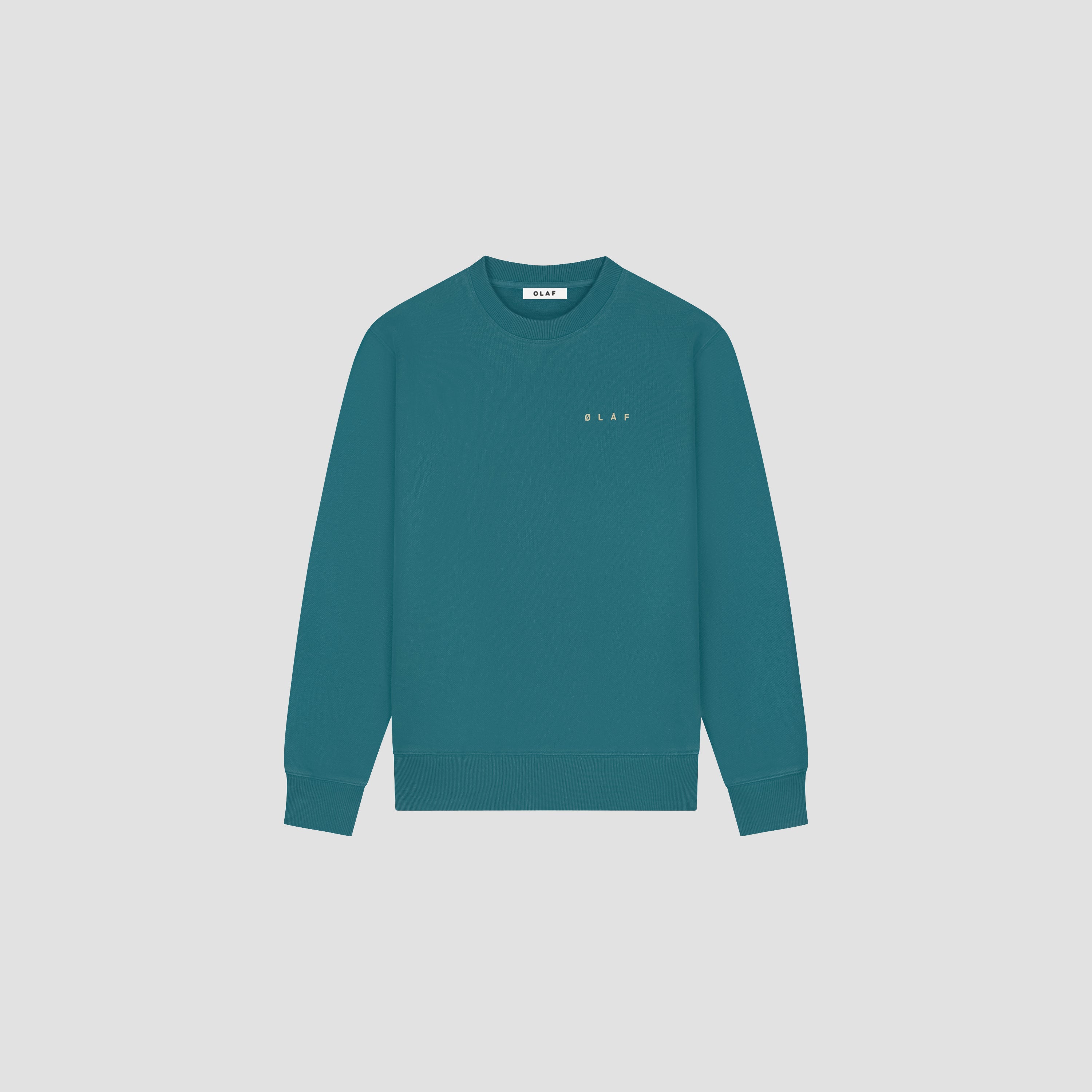 Dotted Face Crewneck - Gulf Coast