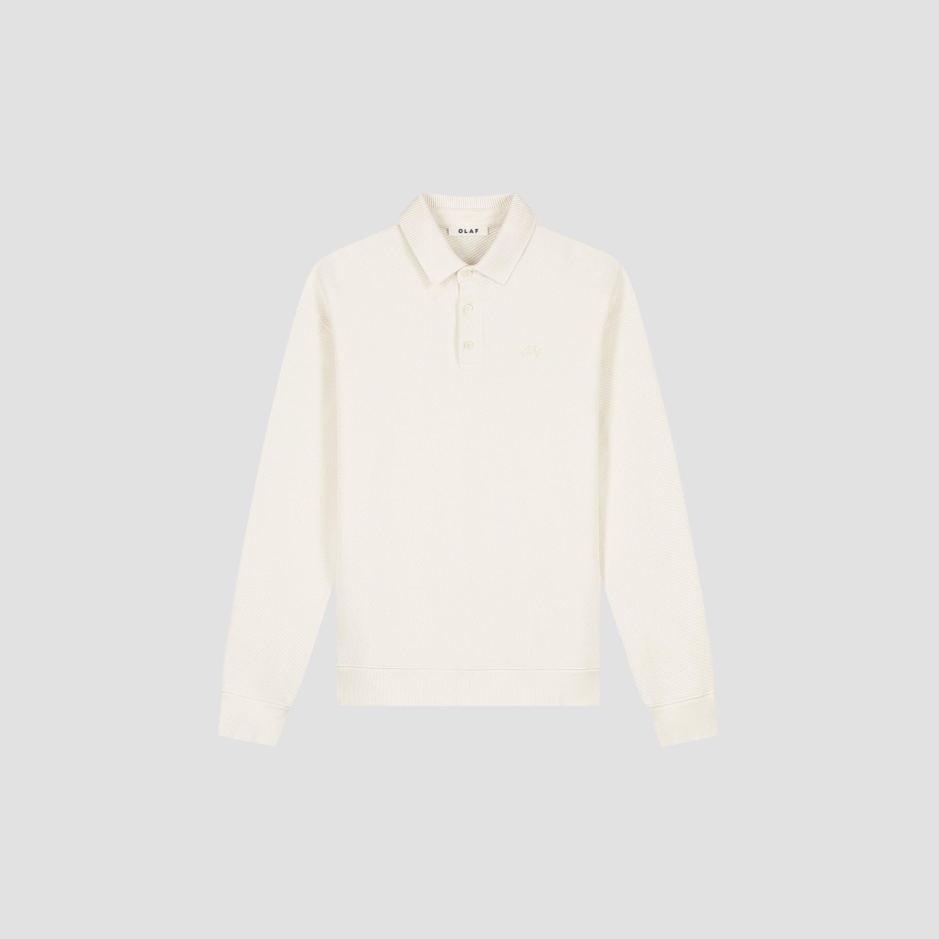 Signature Oversized Polo - Off-White