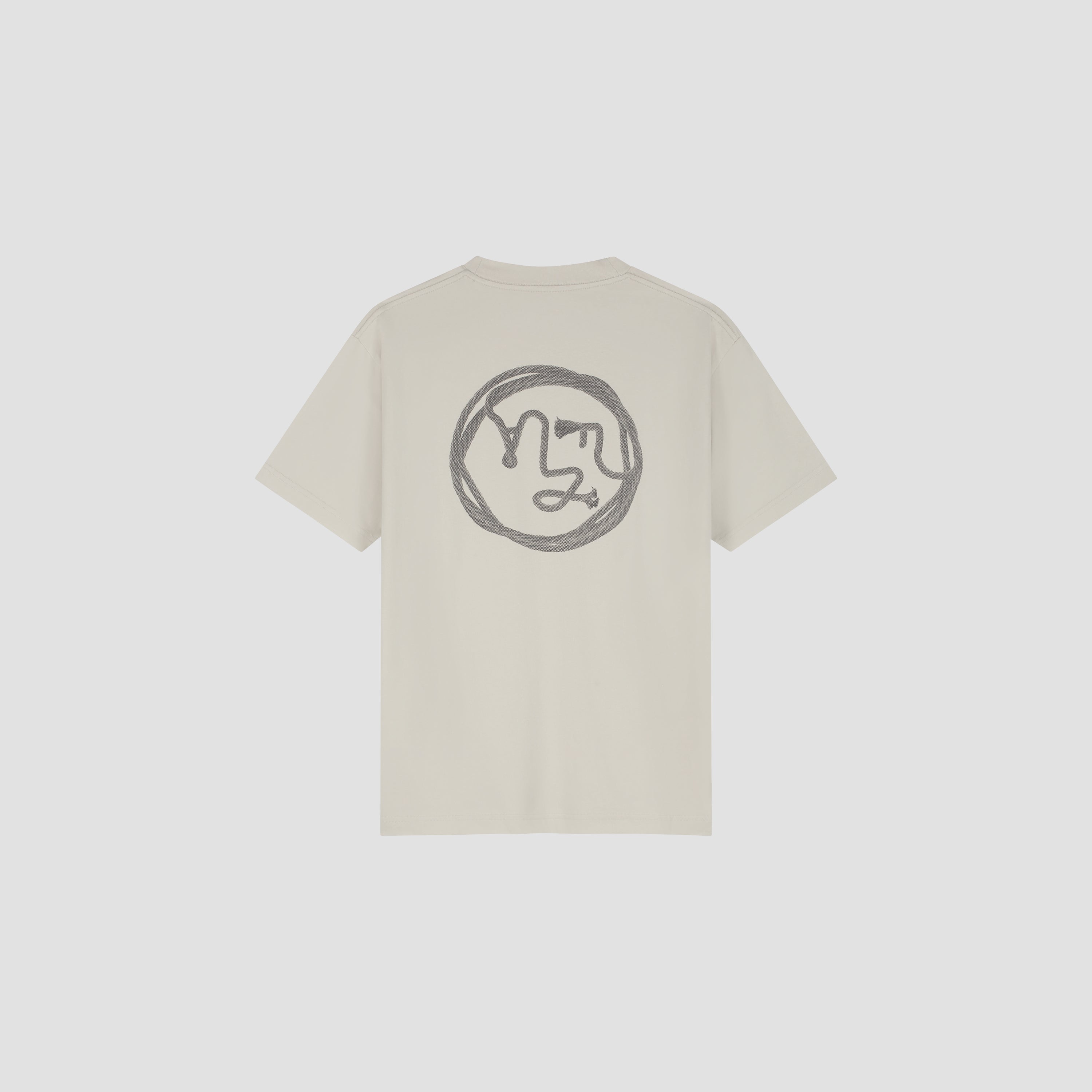 Lasso Face Tee - Ancient Scroll