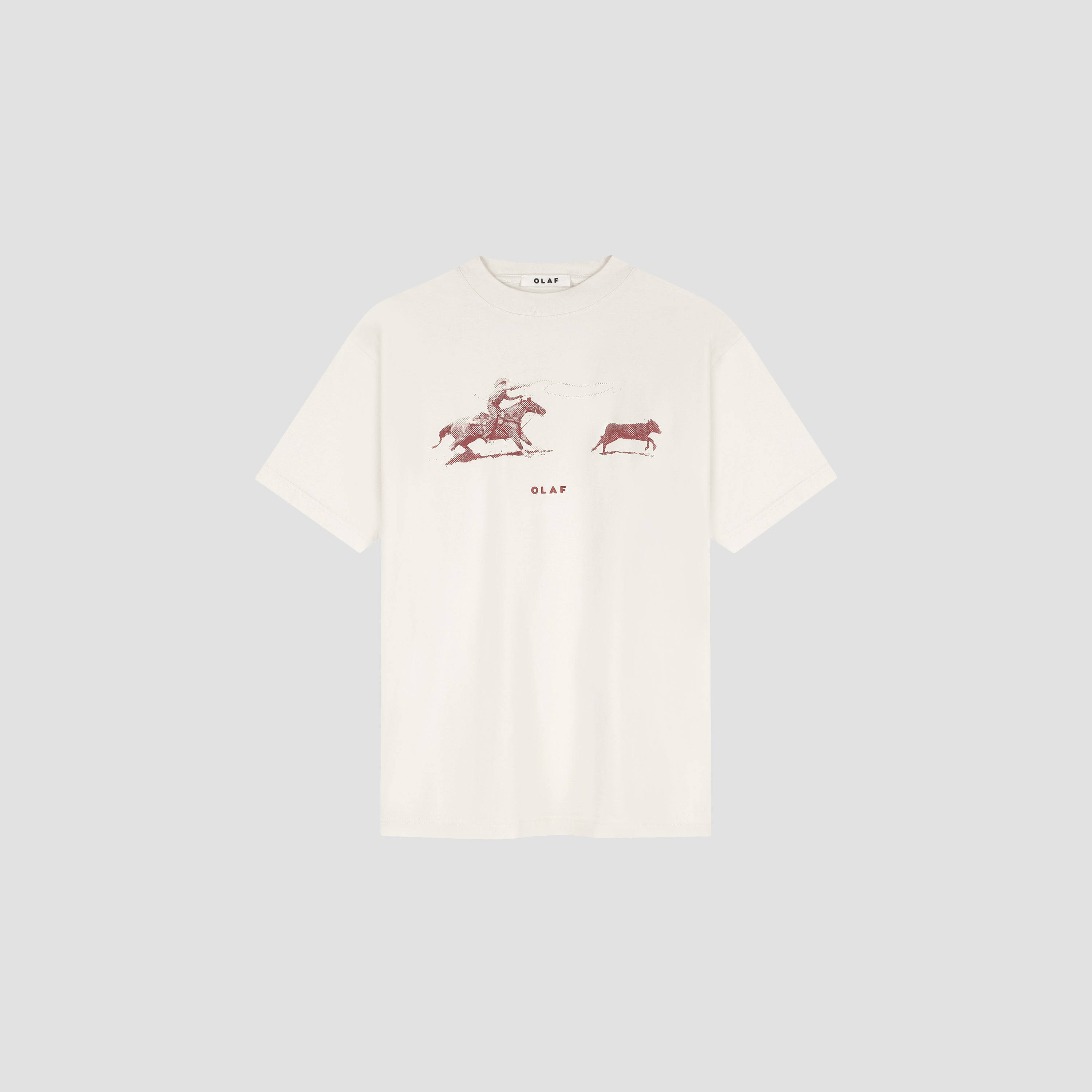 Cowboy Bull Tee - Off-White