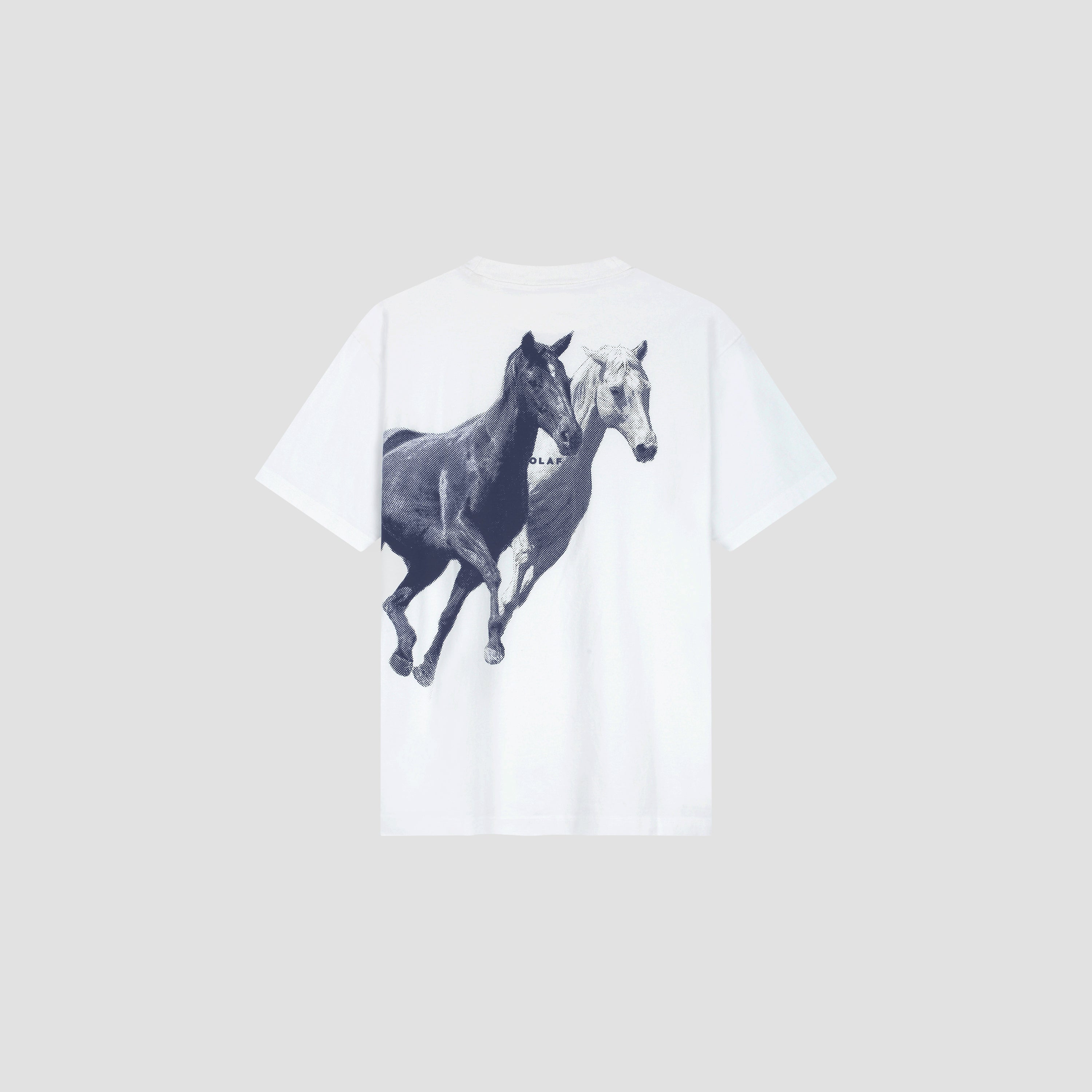 Horse Tee - Optical White