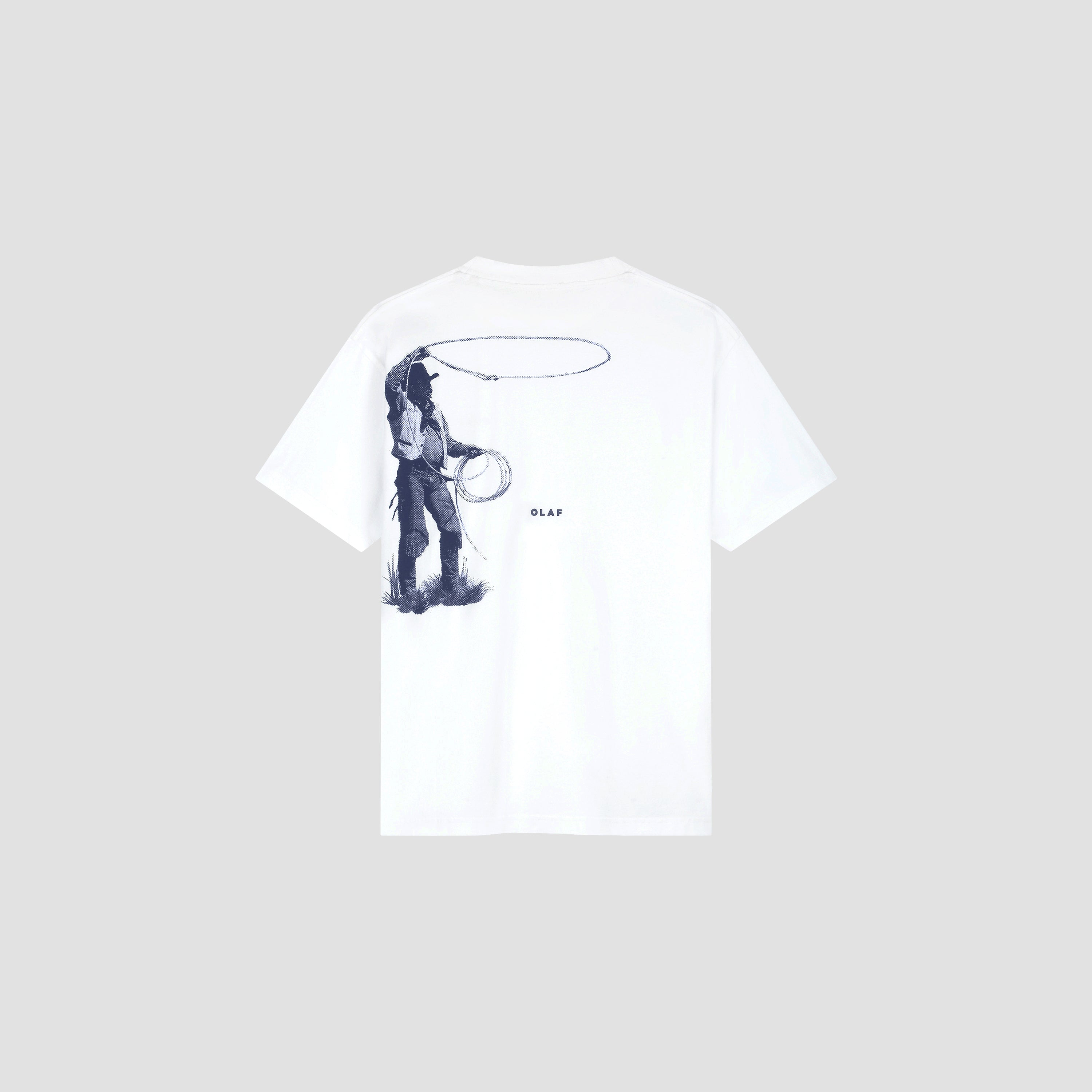 Cowboy Tee - Optical White