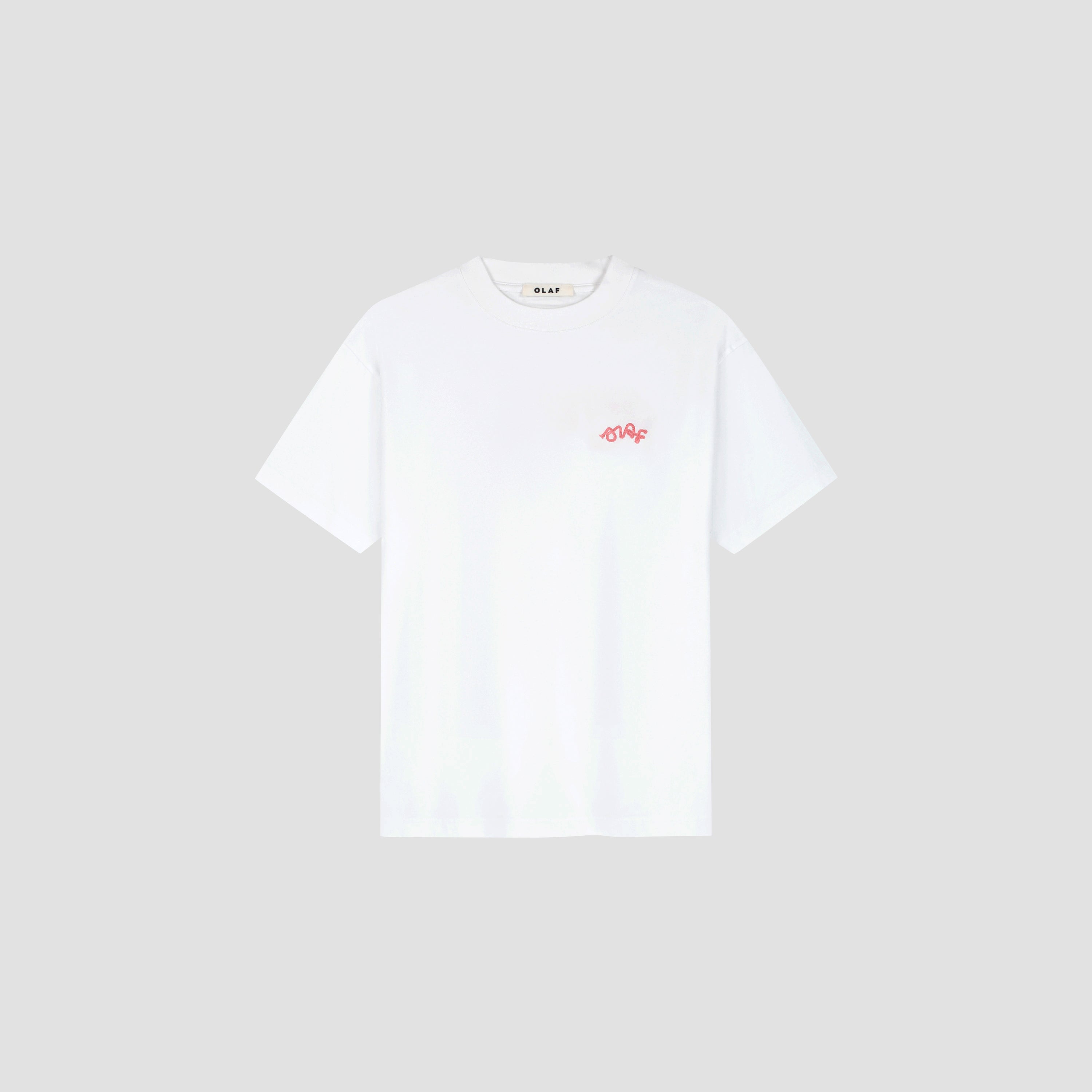 Lasso Signature Tee - Optical White