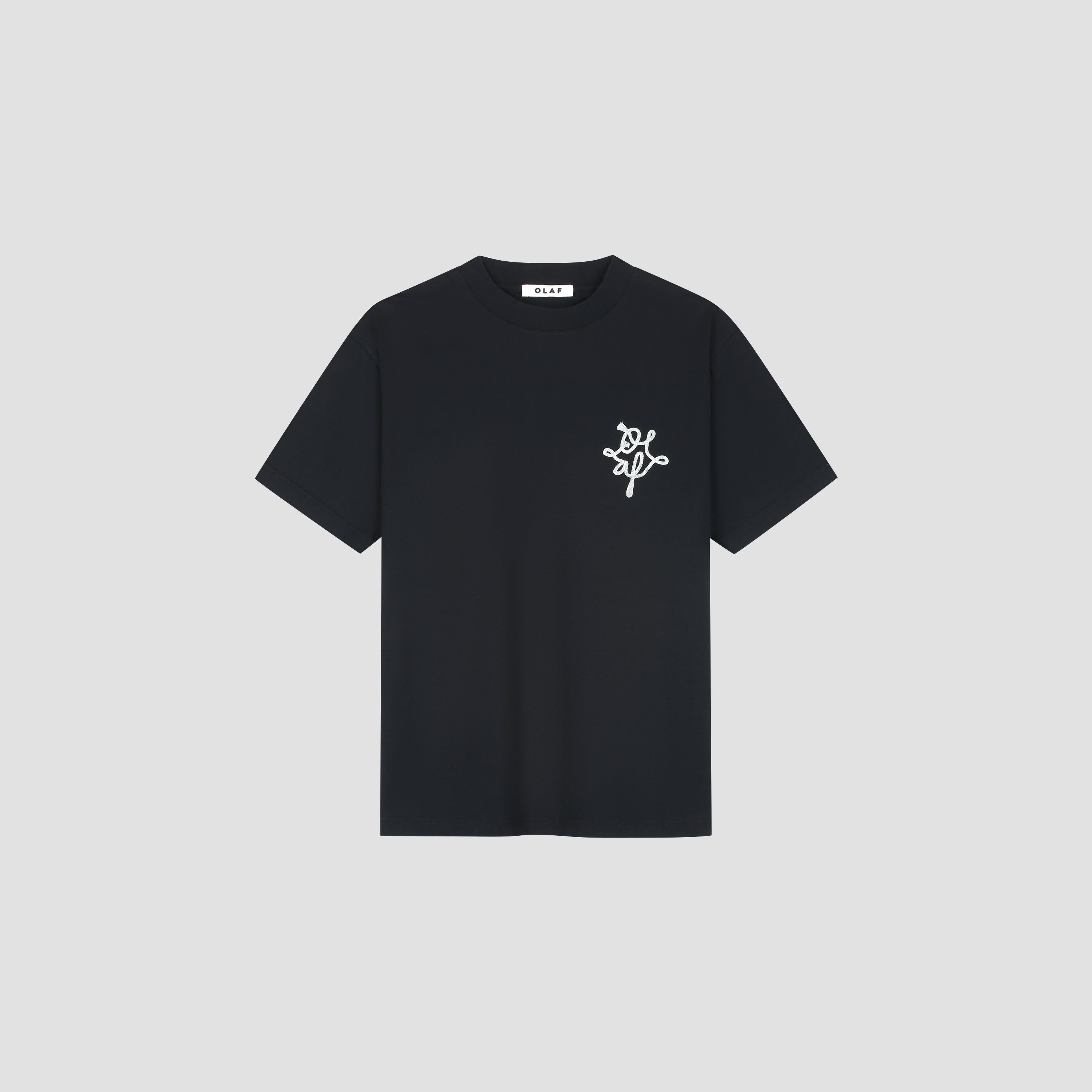 Lasso Monogram Tee - Black