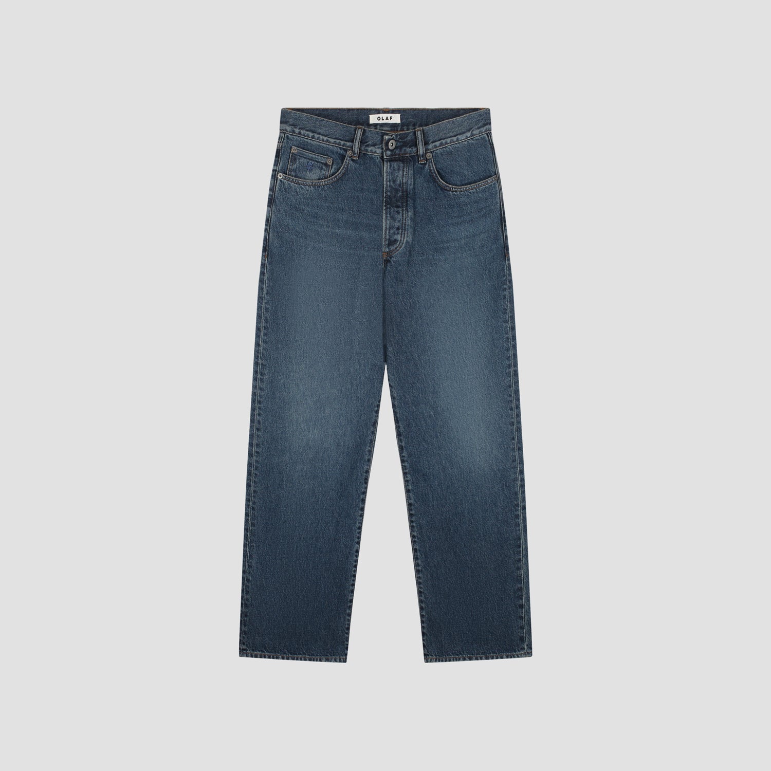 Regular Denim Pant - Mid Blue