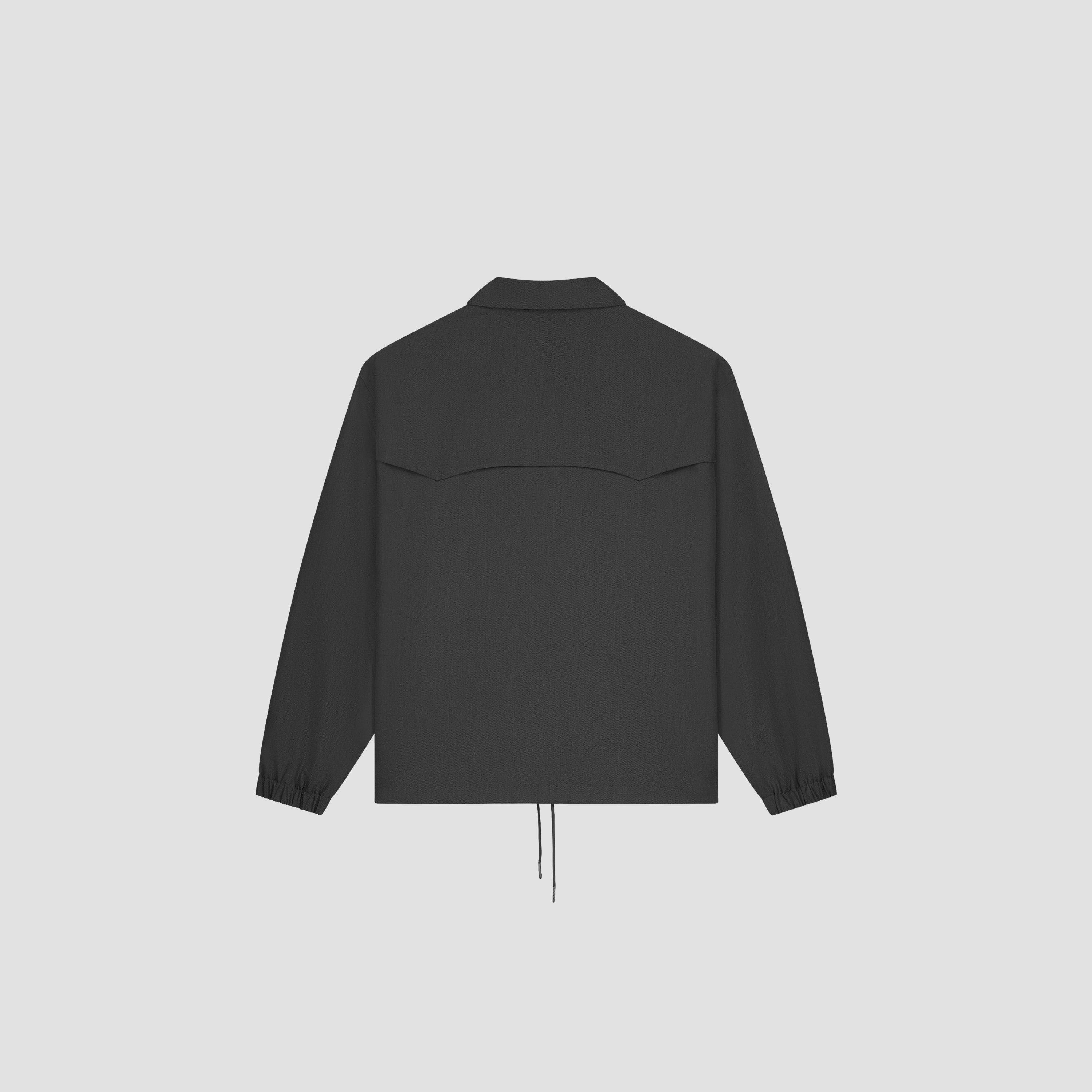 Western Coach Jacket - Charcoal