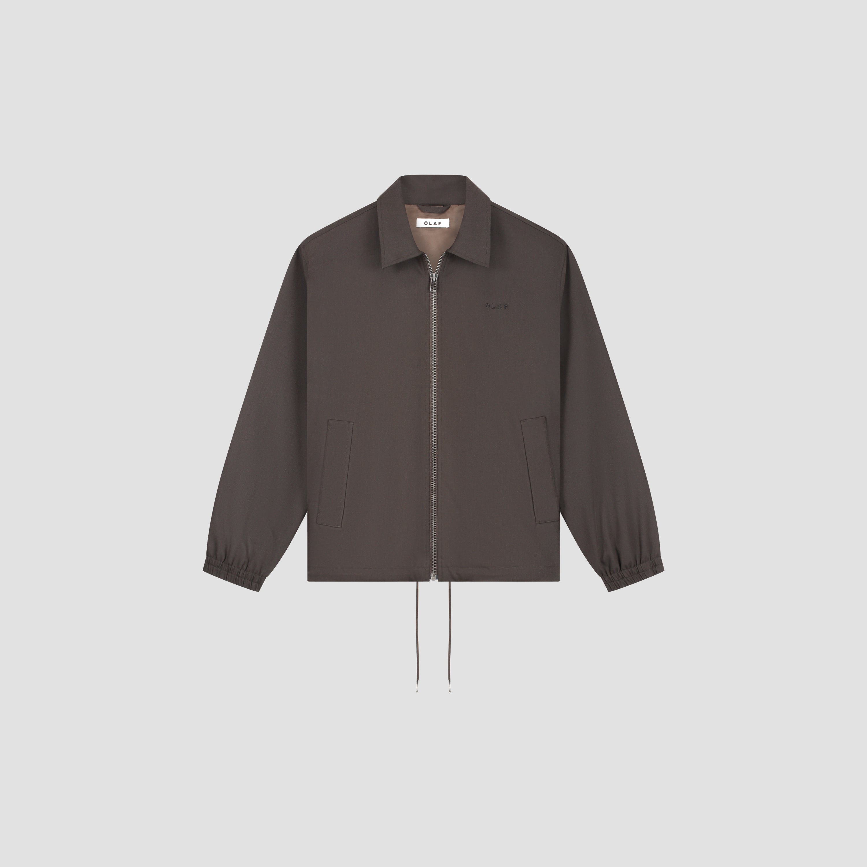 Coach Jacket - Chocolate Plum