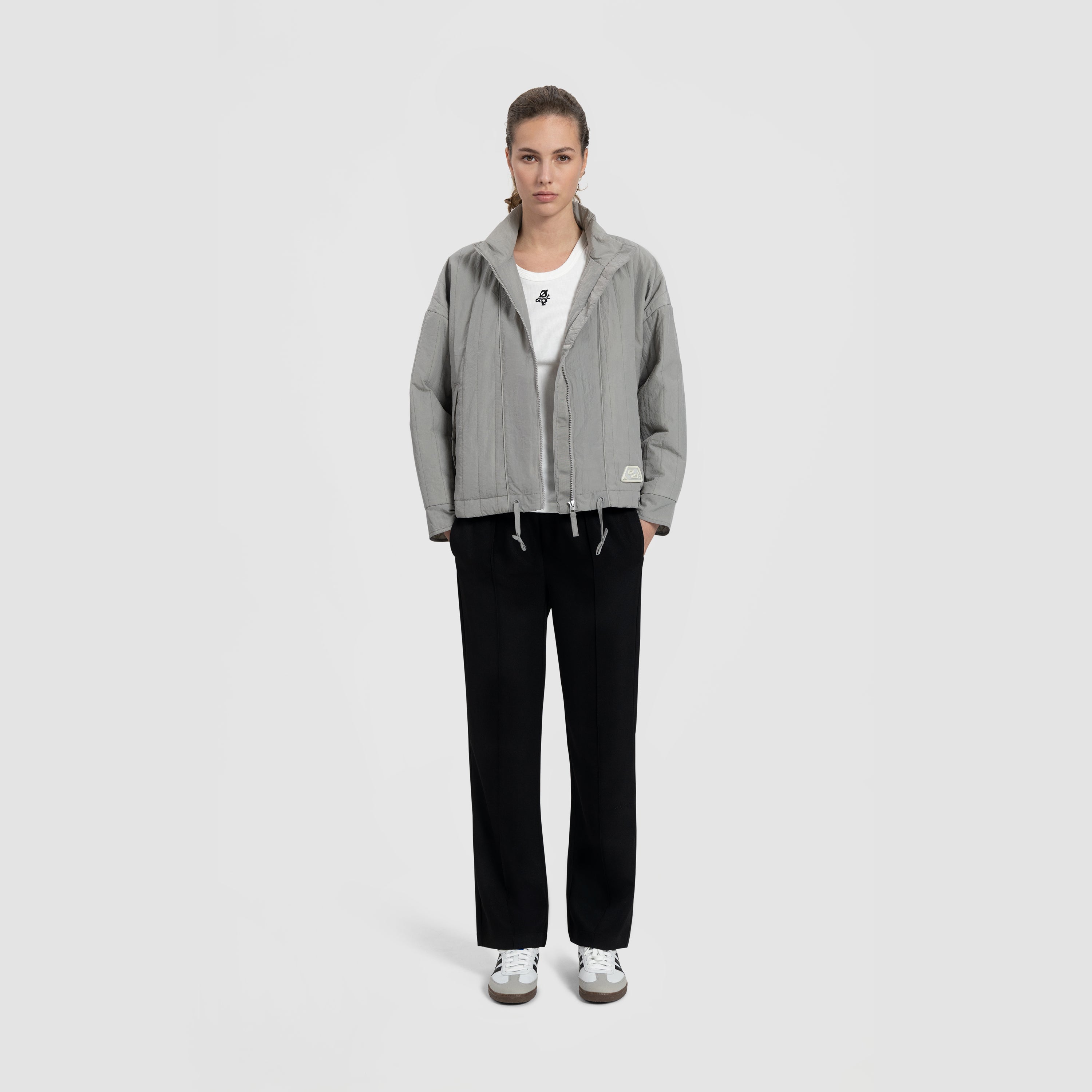 WMN Quilted Jacket - Grey