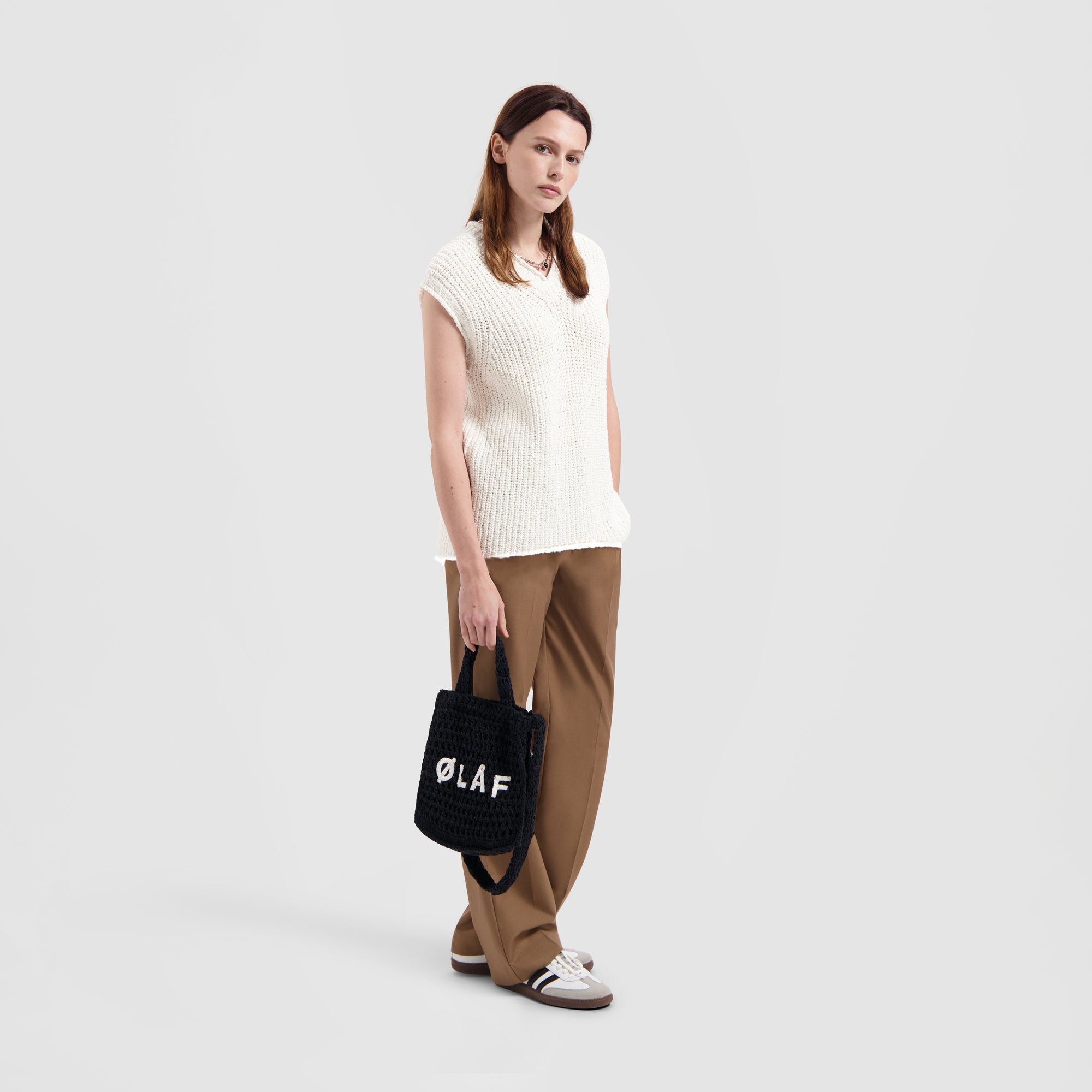 WMN Slub Vest - Off White
