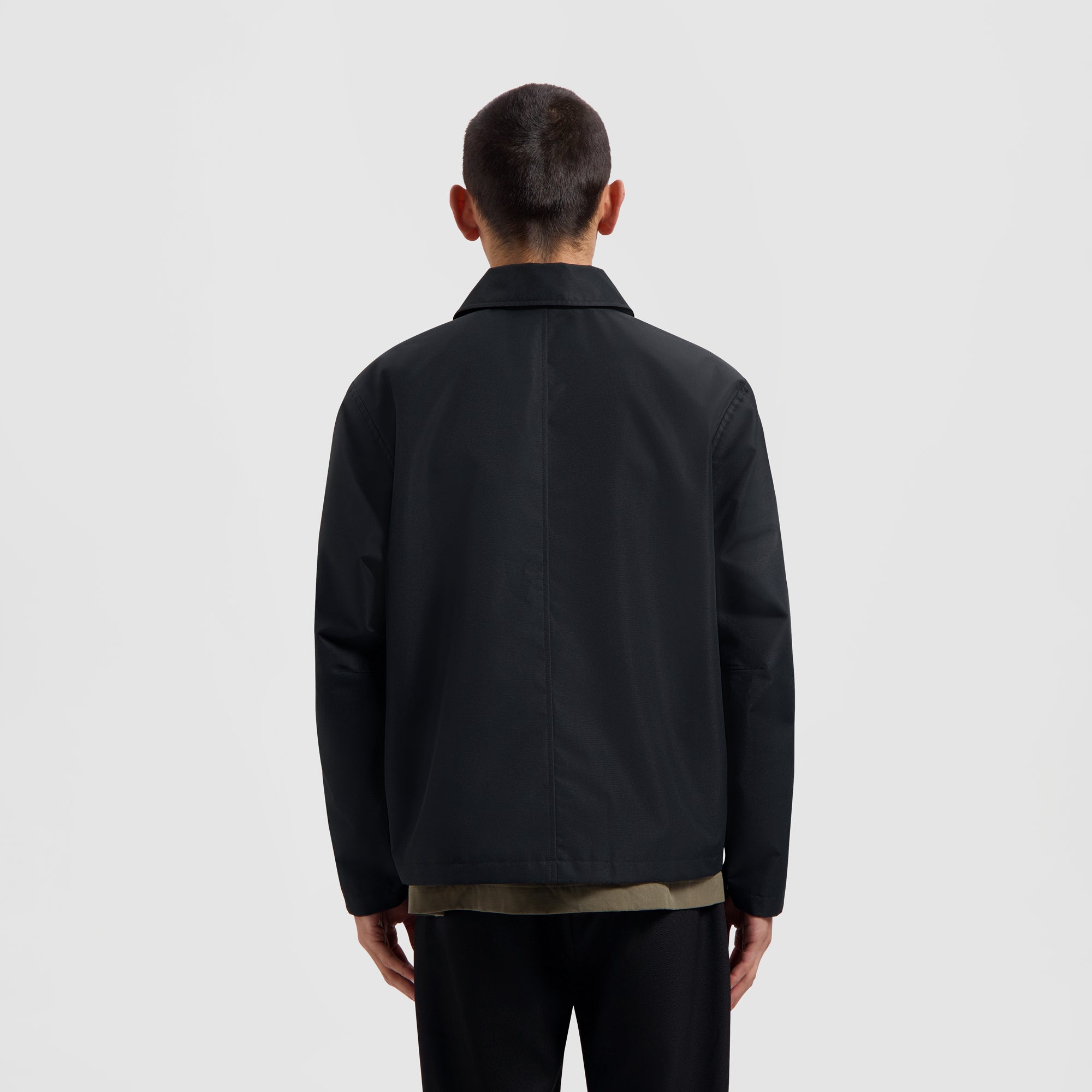 Tailored Zip Jacket - Black