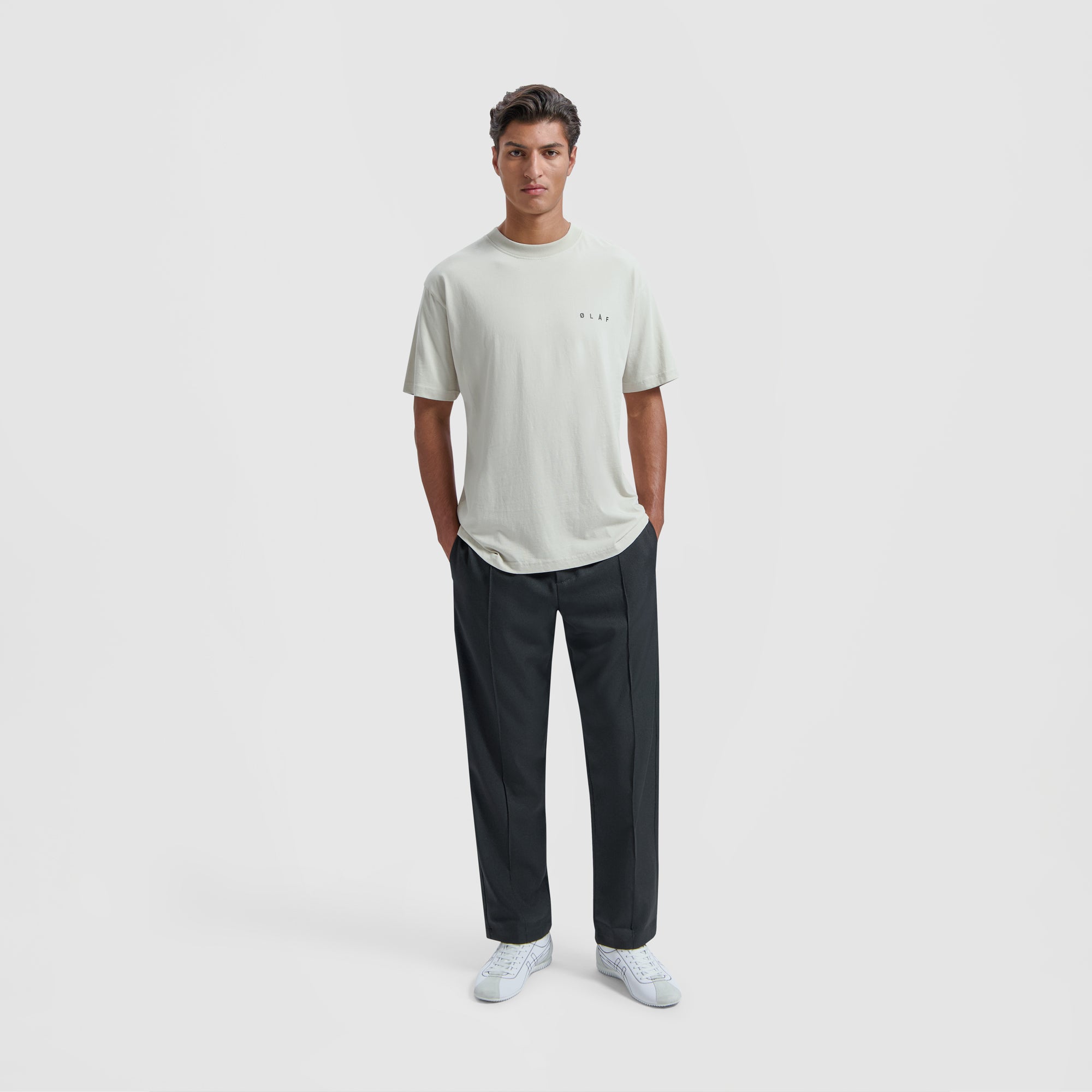 Face Tee - Cement