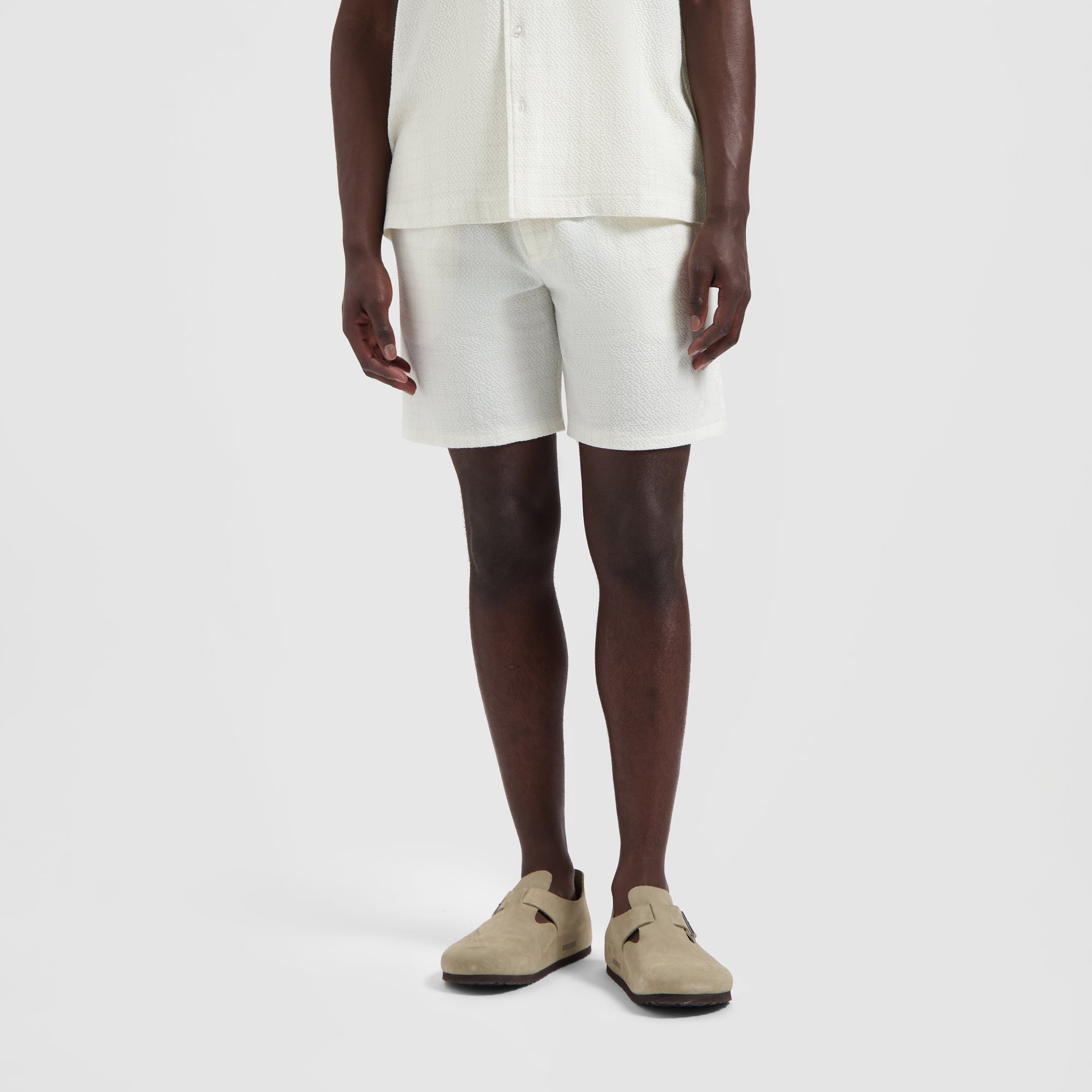 Fine Check Shorts