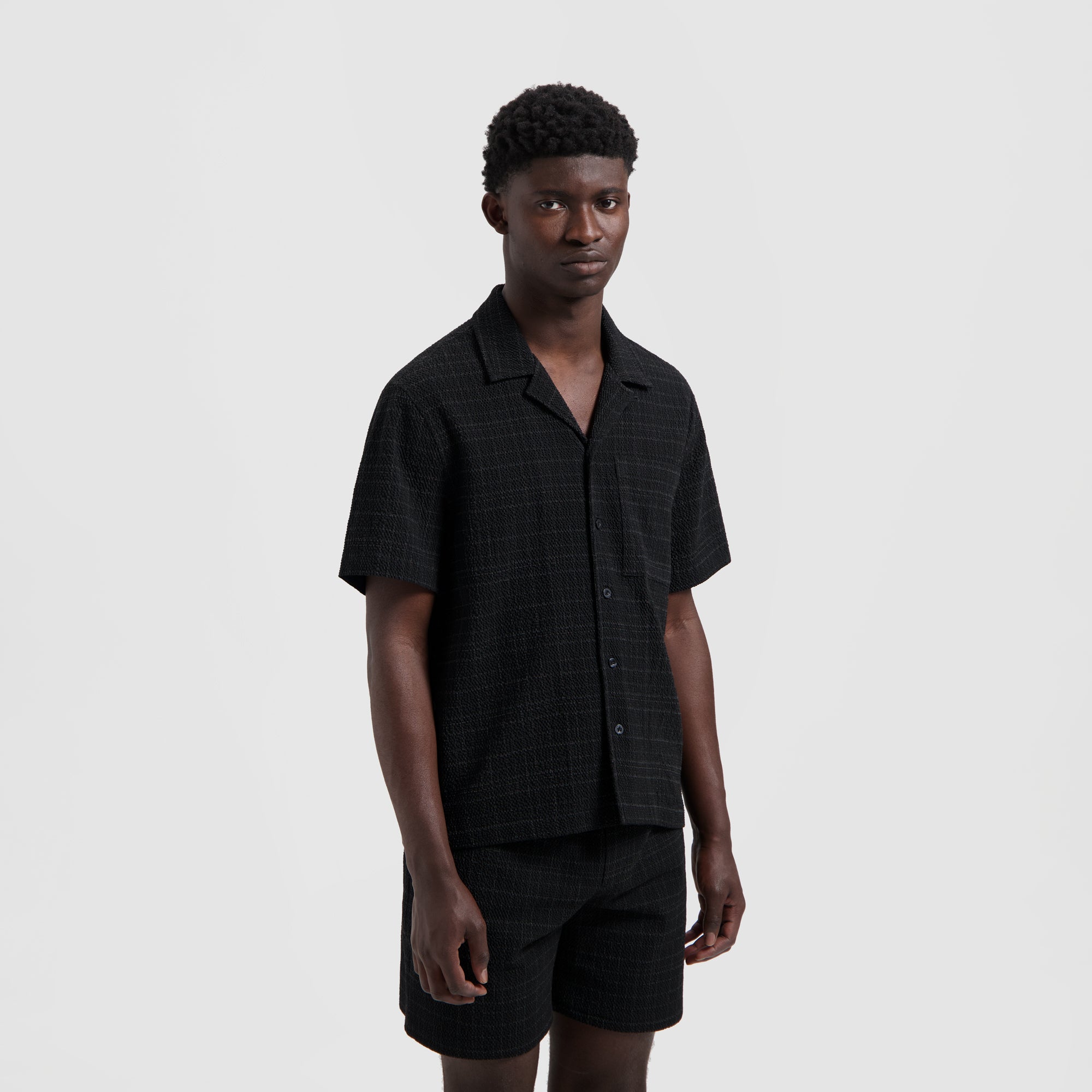 Fine Check Camp Shirt
