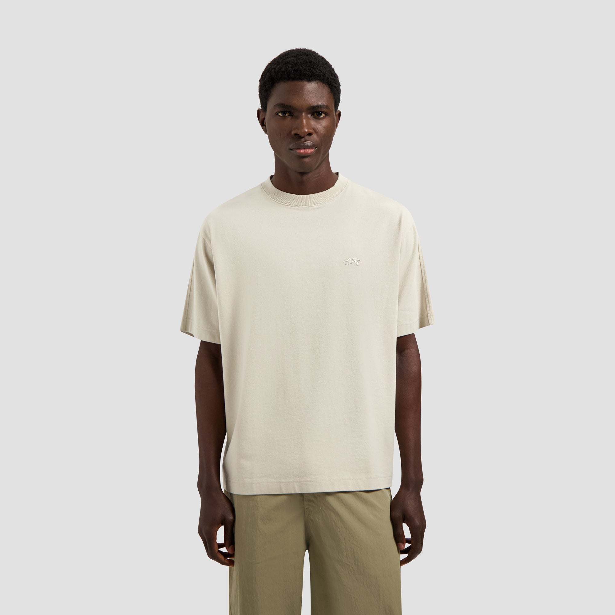 Signature SS Tee - Cement