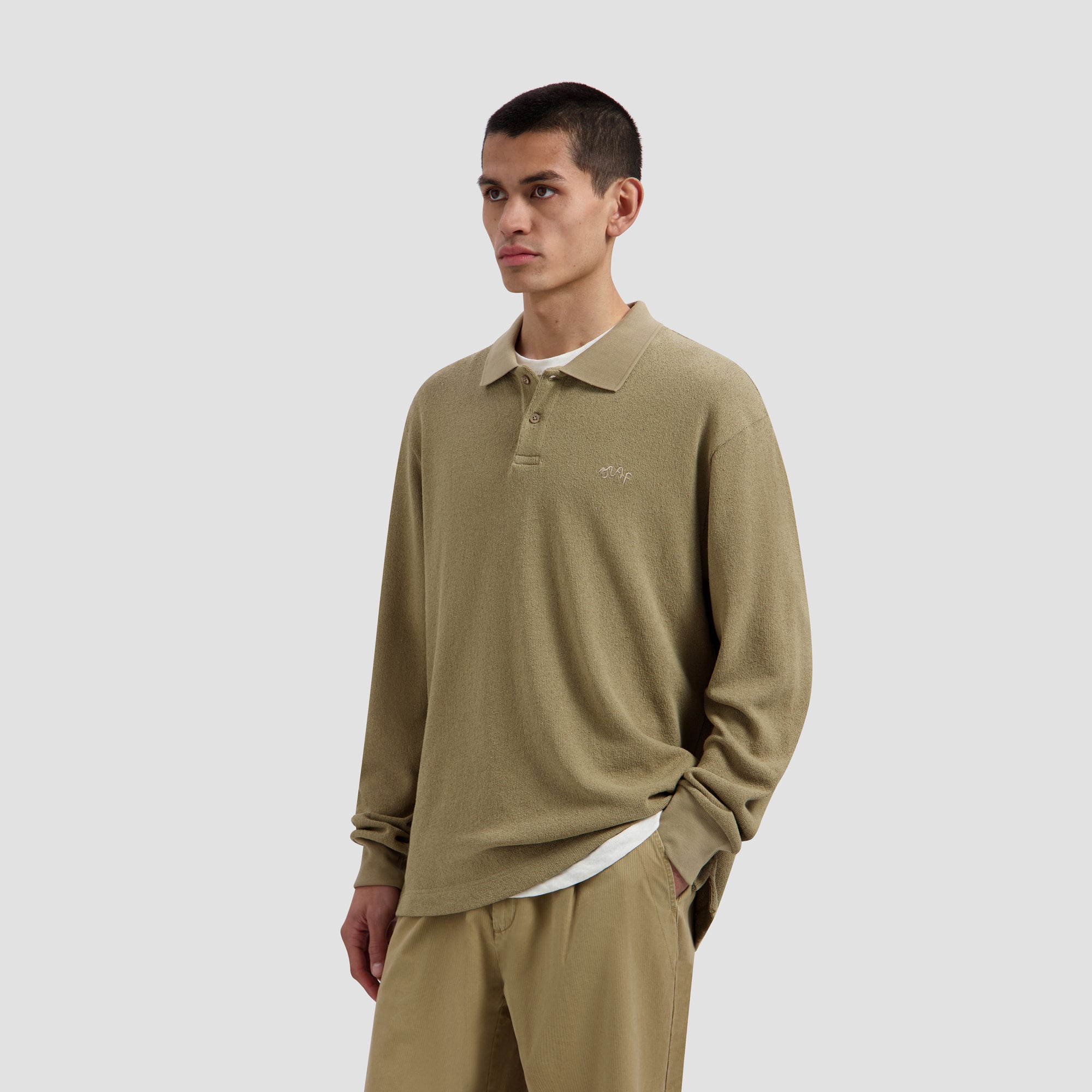 Signature Pique LS Polo - Tree House