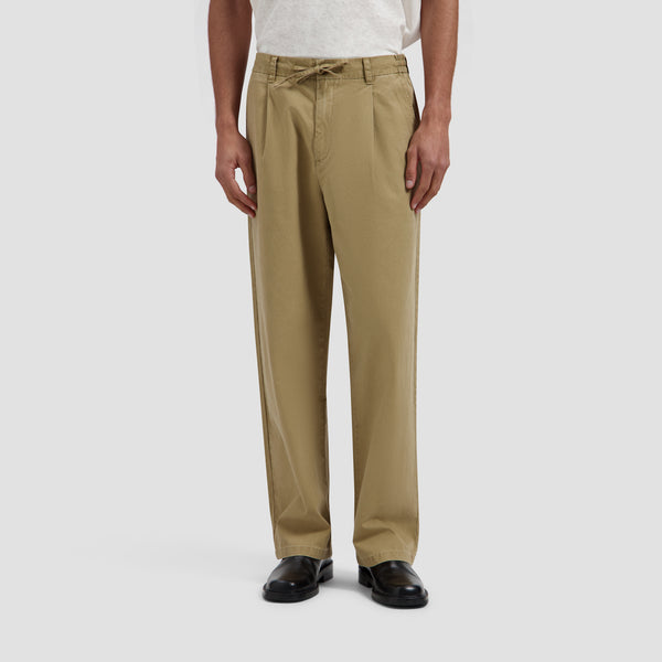 Herringbone Pleated Pants - Tree House