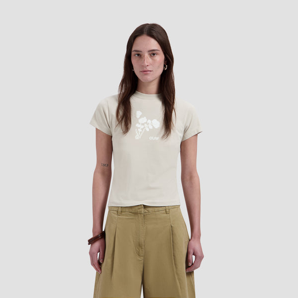 Felted Watercrest Baby Tee - Cement