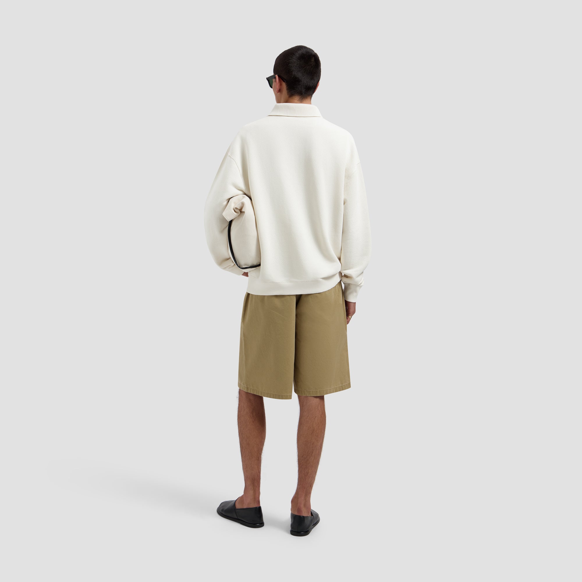 Signature Oversized Polo - Off-White