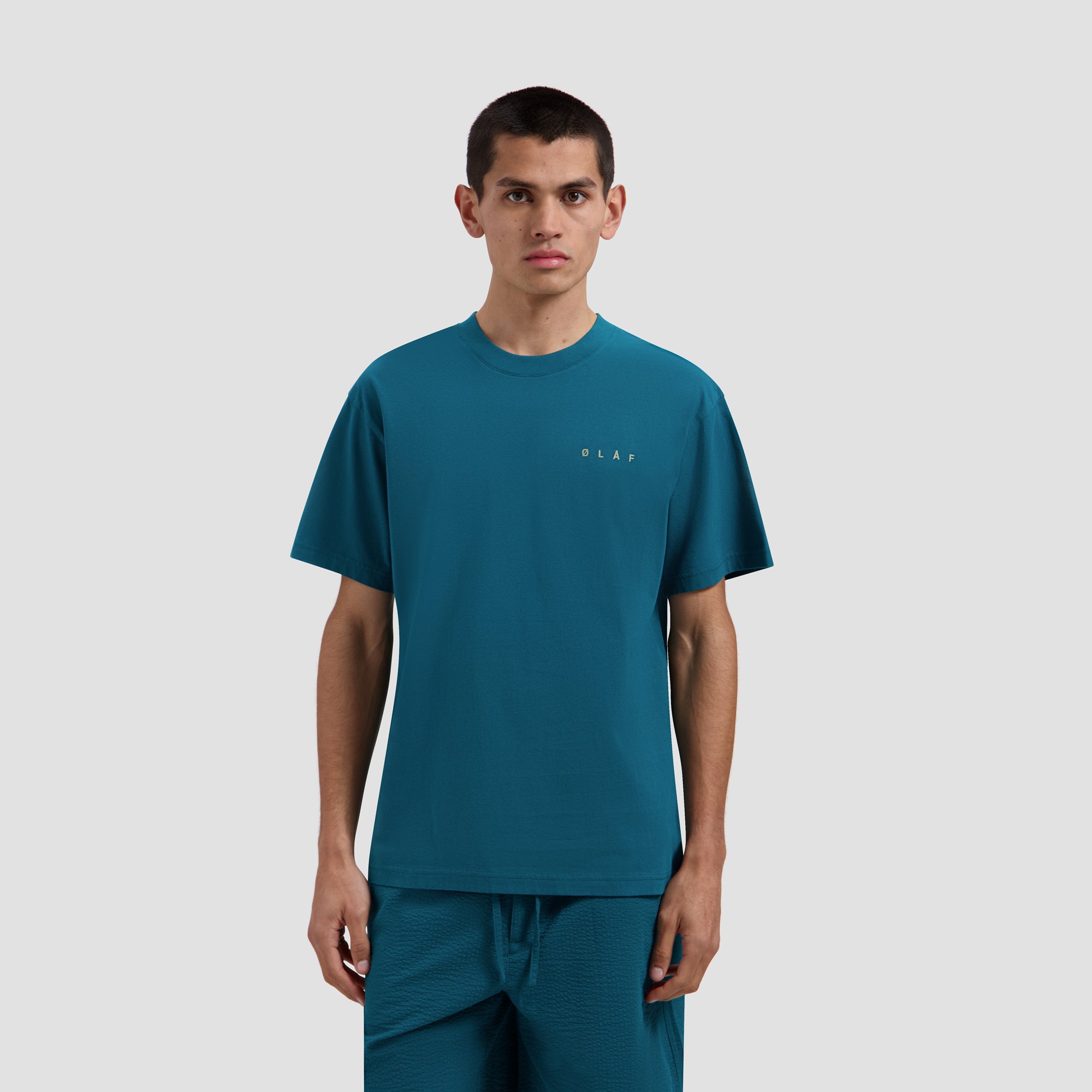 Dotted Face Tee - Gulf Coast
