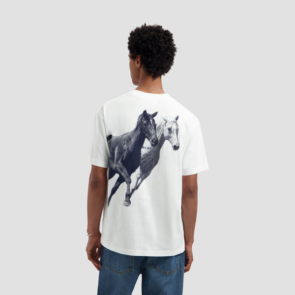 Horse Tee - Optical White