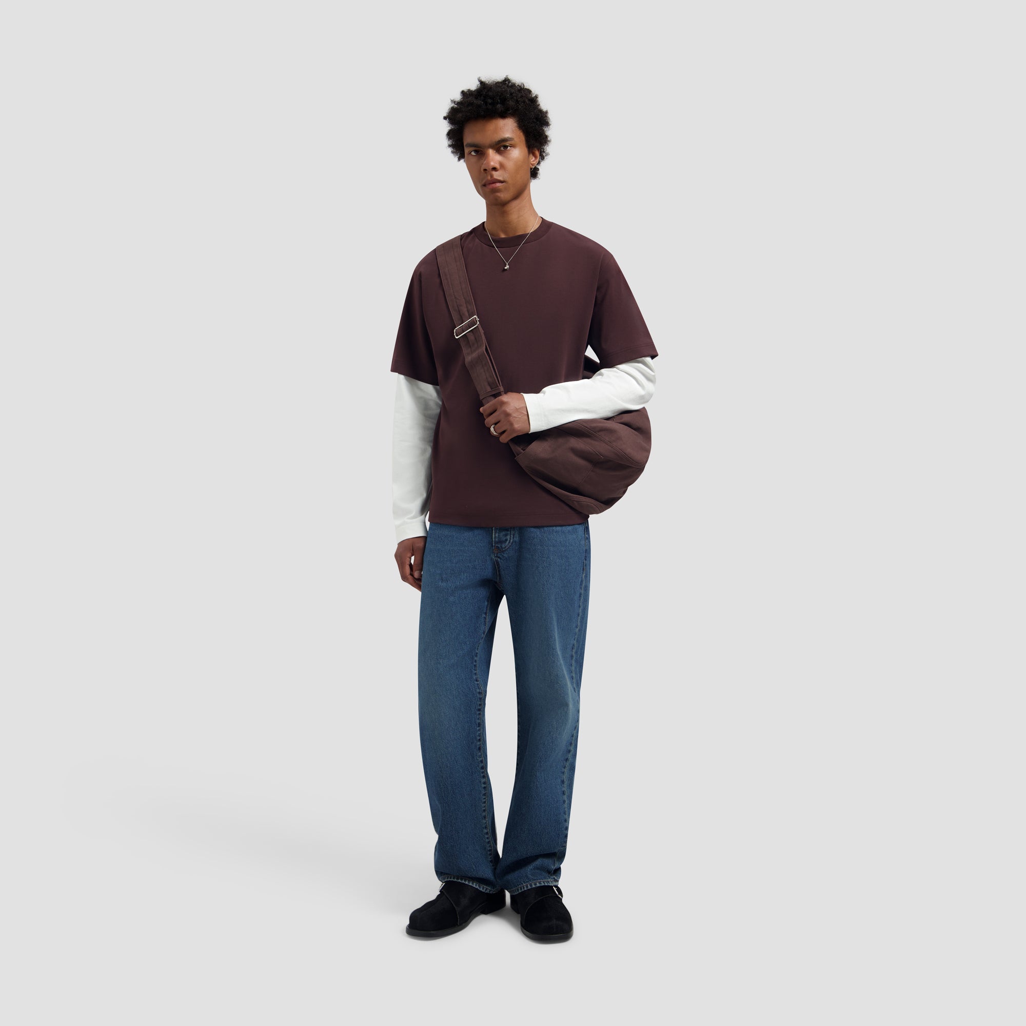 Essential Tee - Chocolate Plum