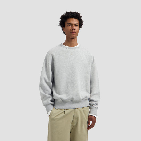 Western Logo Crewneck - Heather Grey