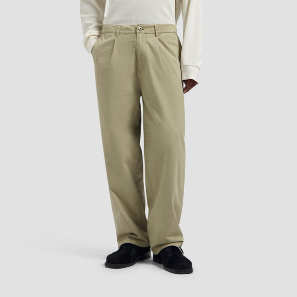 Washed Barrel Leg Pant - Ancient Scroll