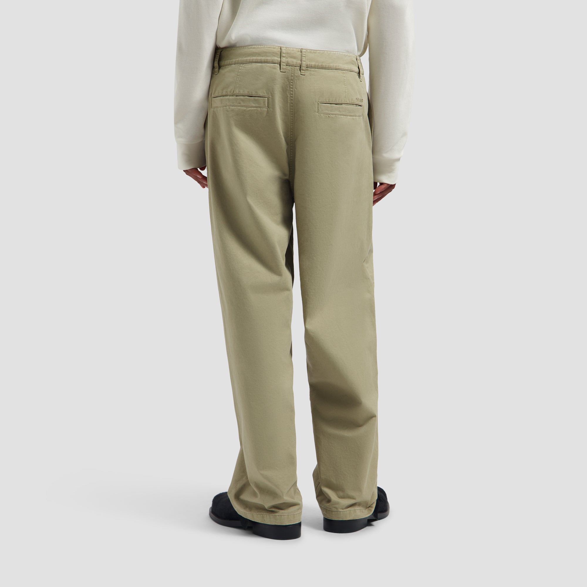 Washed Barrel Leg Pant - Ancient Scroll