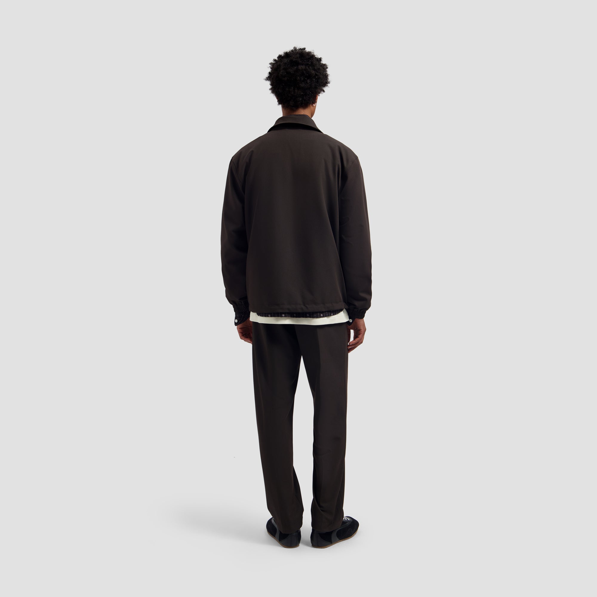Coach Jacket - Chocolate Plum
