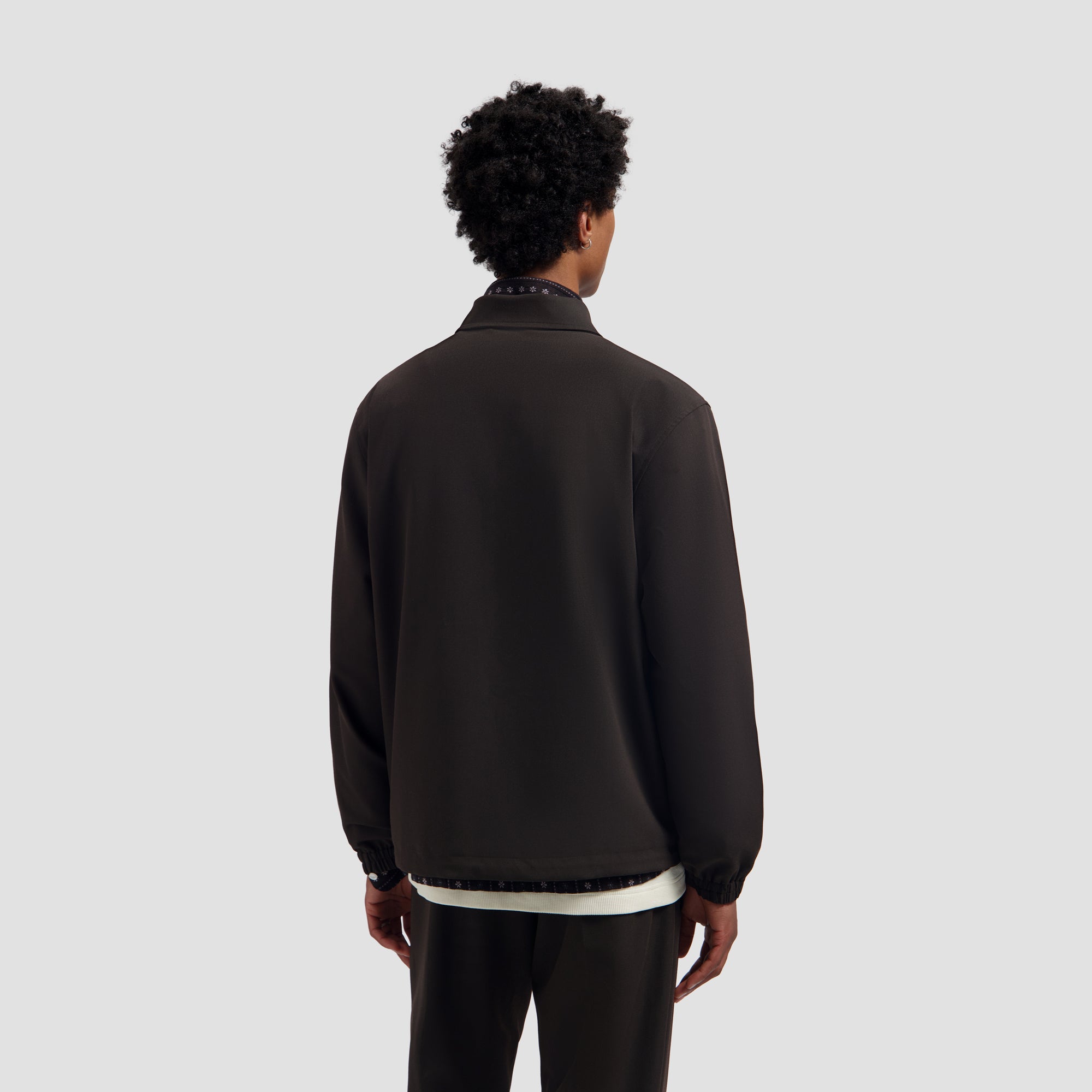 Coach Jacket - Chocolate Plum