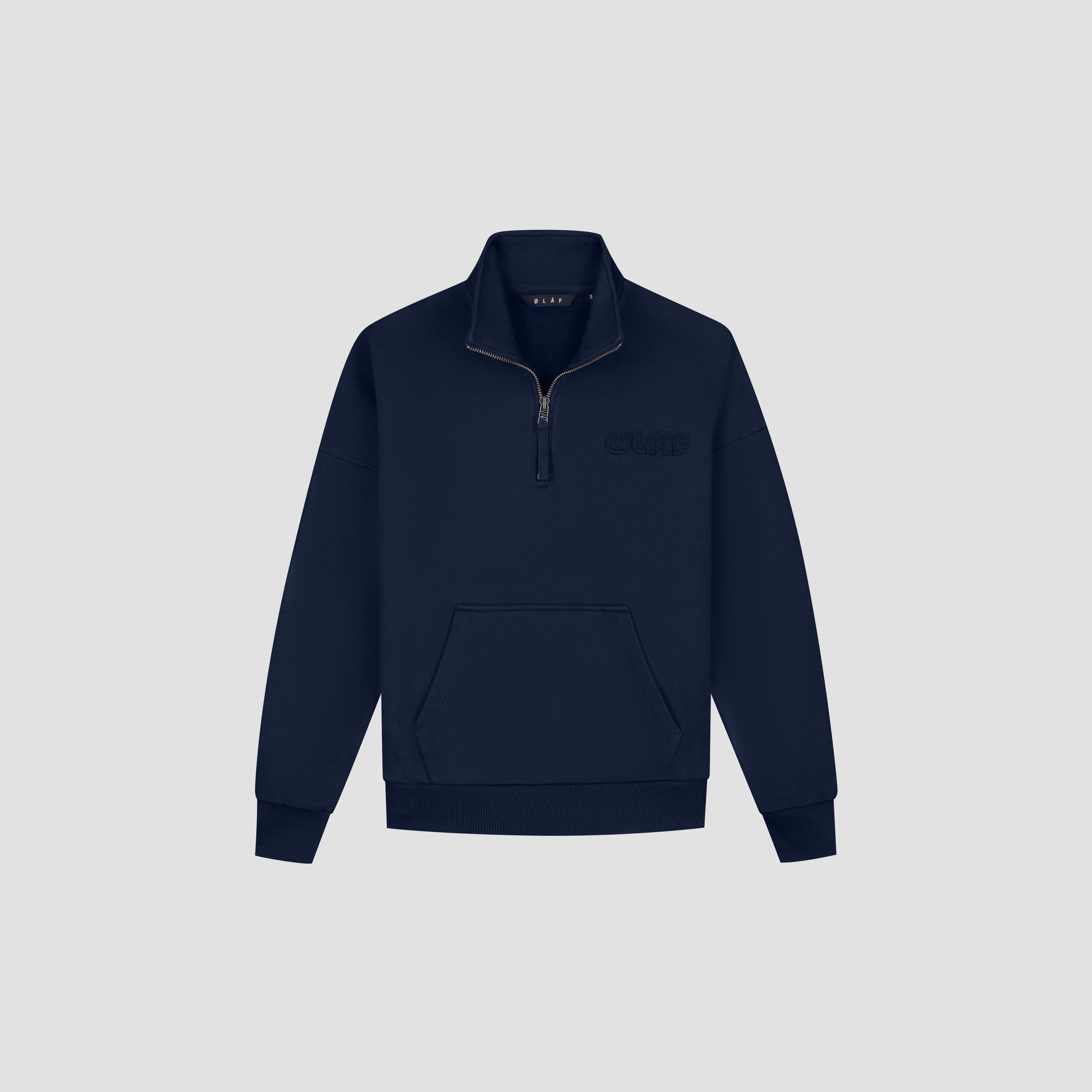 Retro Logo Half Zip Sweat