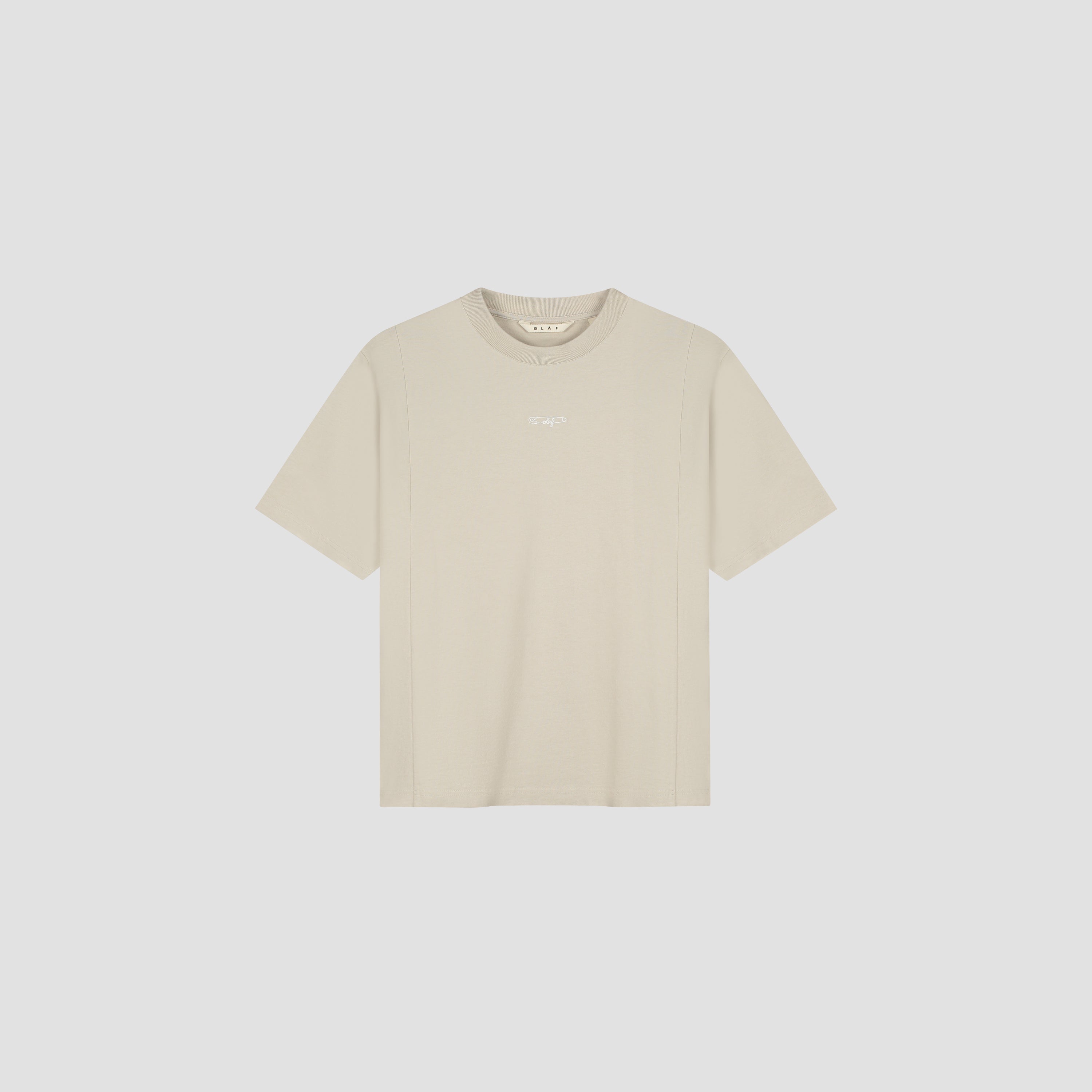 Pin Oversized Tee - Cement
