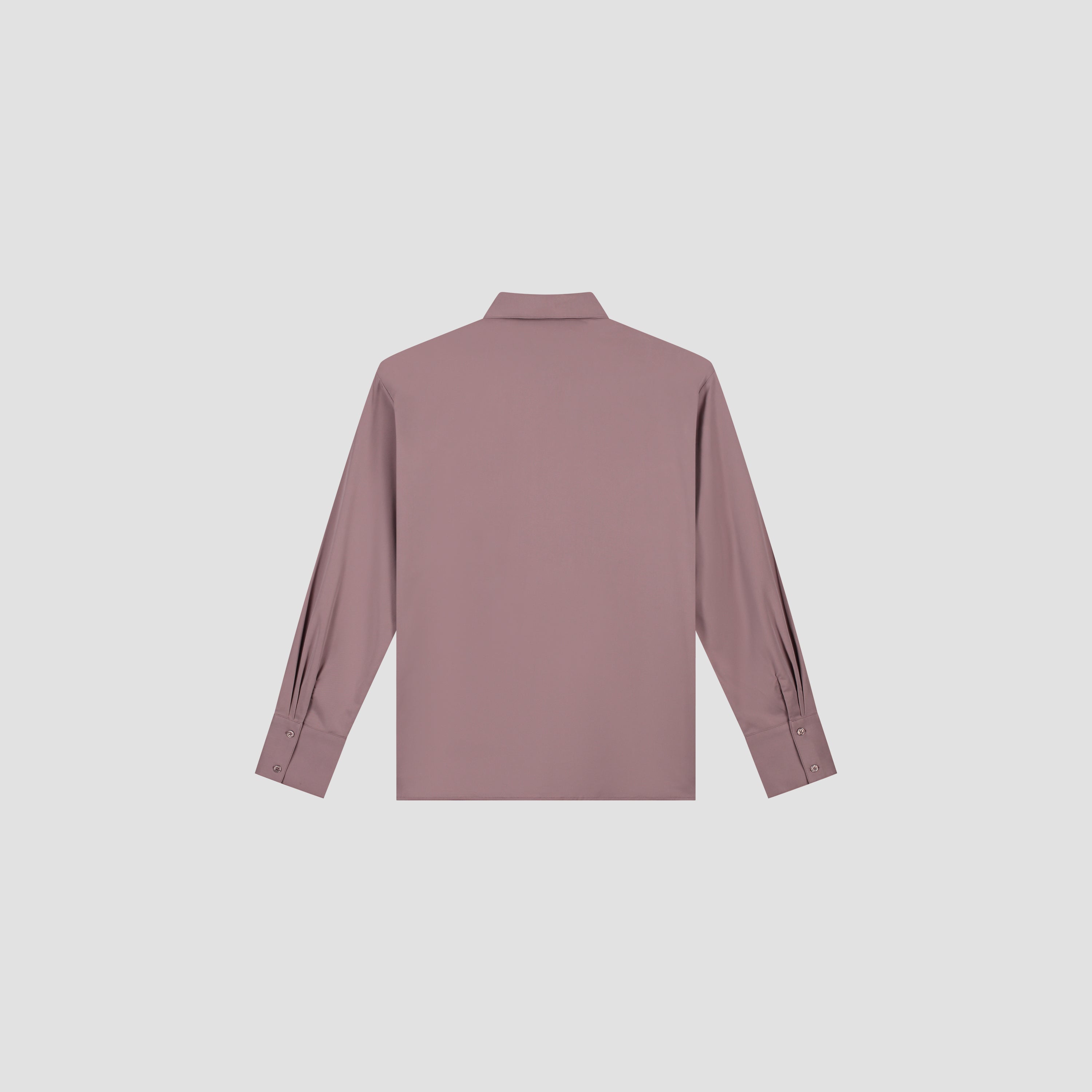 Drapey Asymmetric Shirt - Twilight Mauve