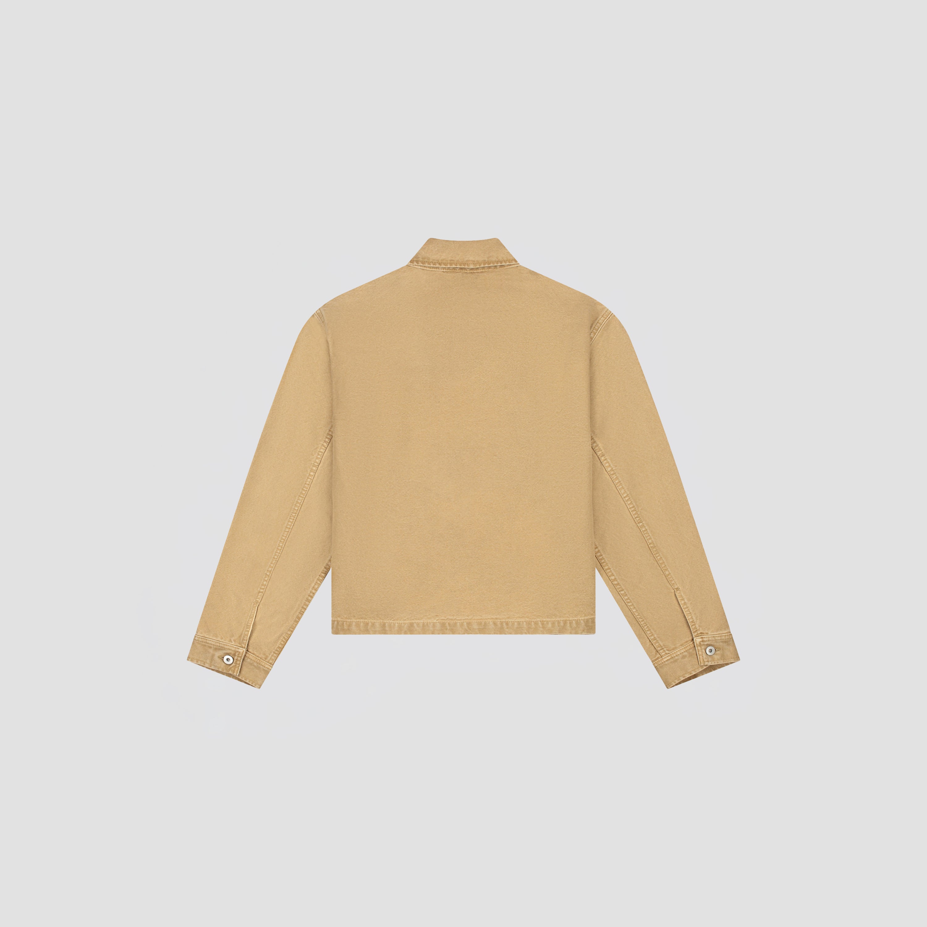 Monogram Washed Canvas Jacket - Medal Bronze