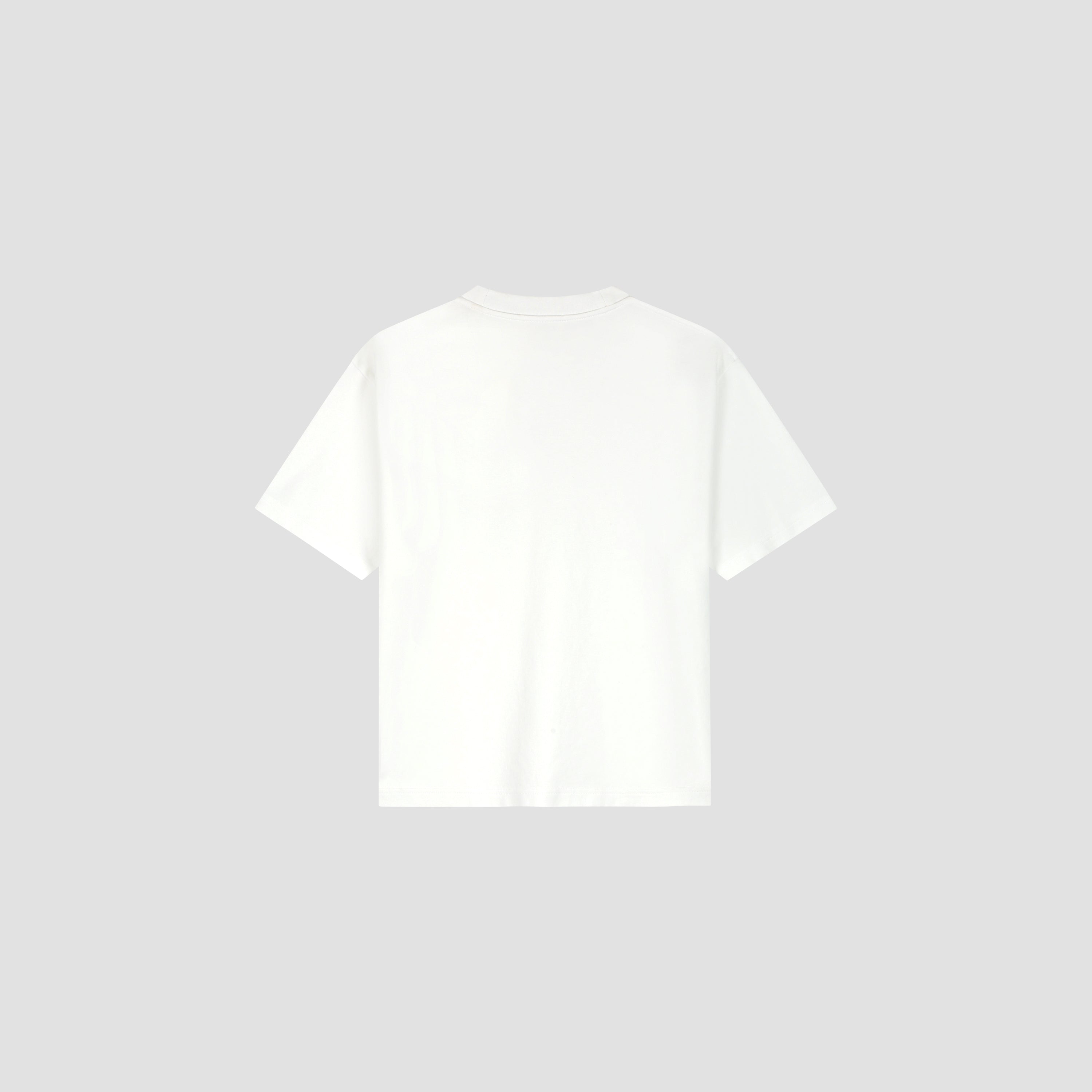 Broken Plate Tee - Optical White