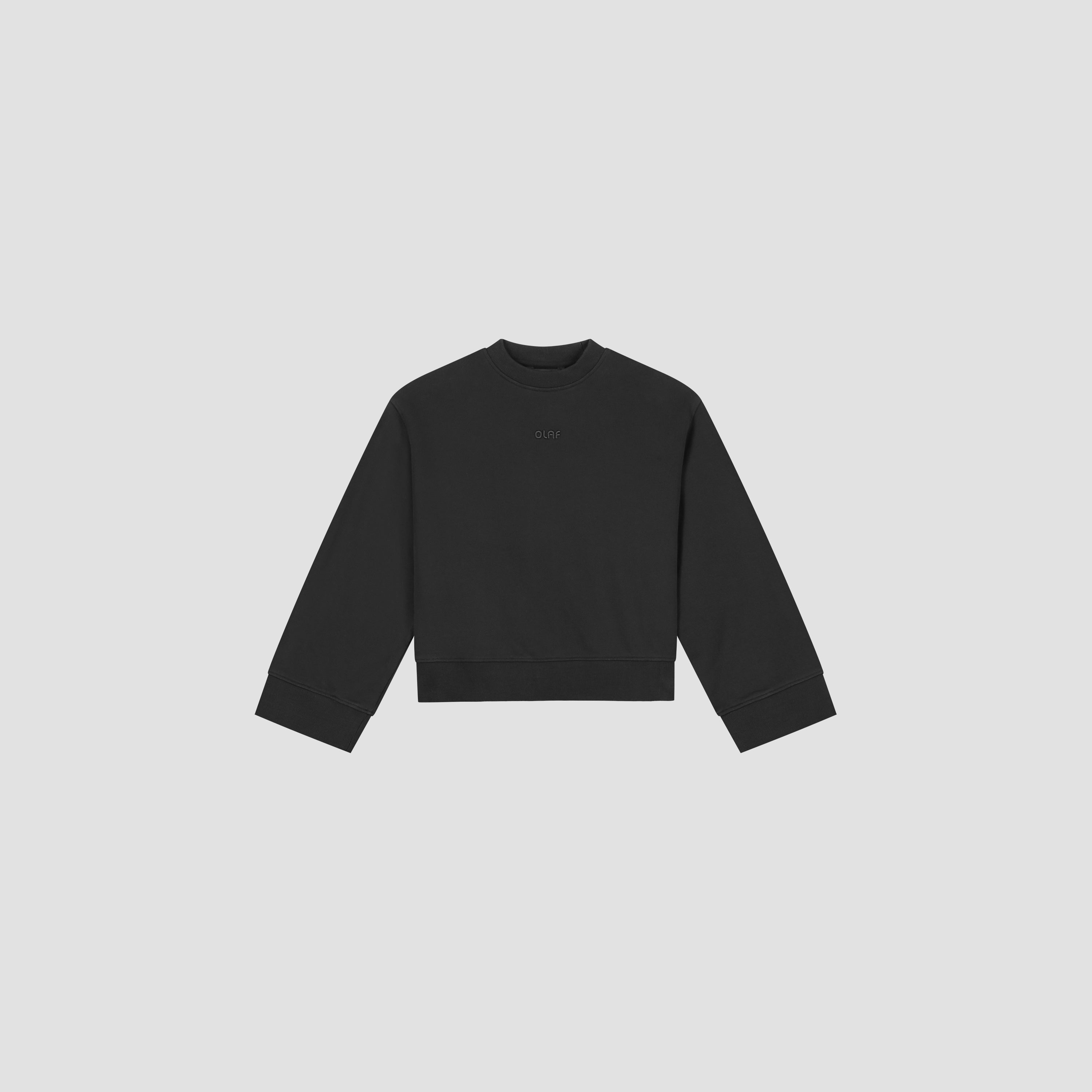 Retro Logo Crewneck - Black