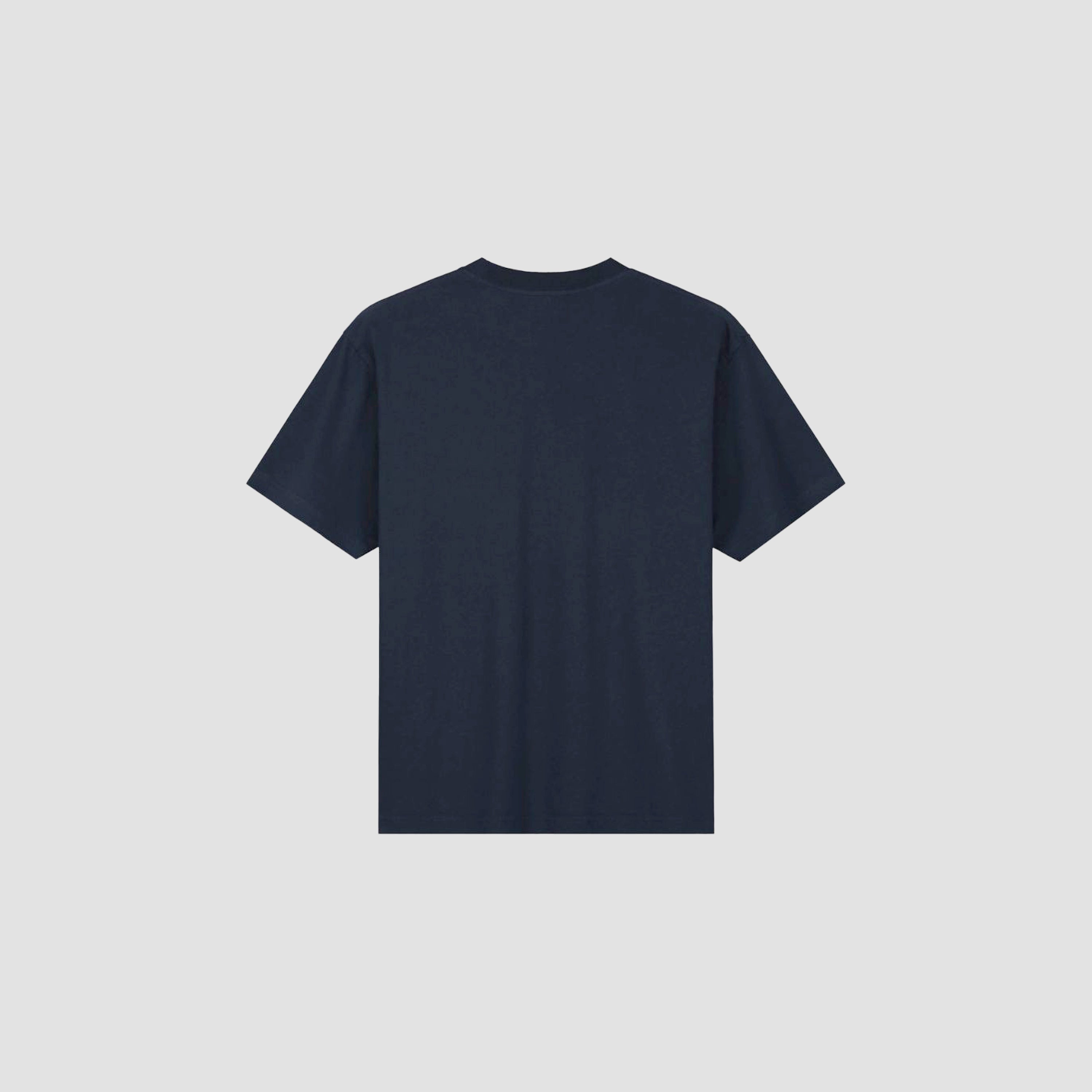 Block Tee - Navy