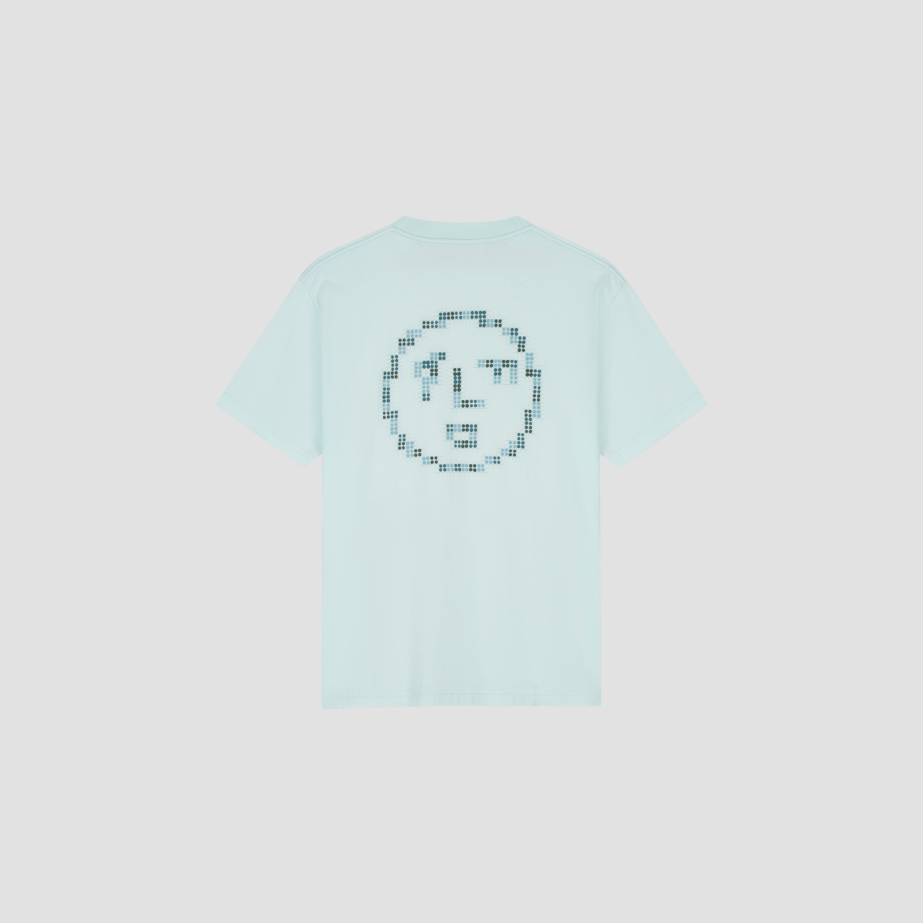 Dotted Face Tee - Salt Air