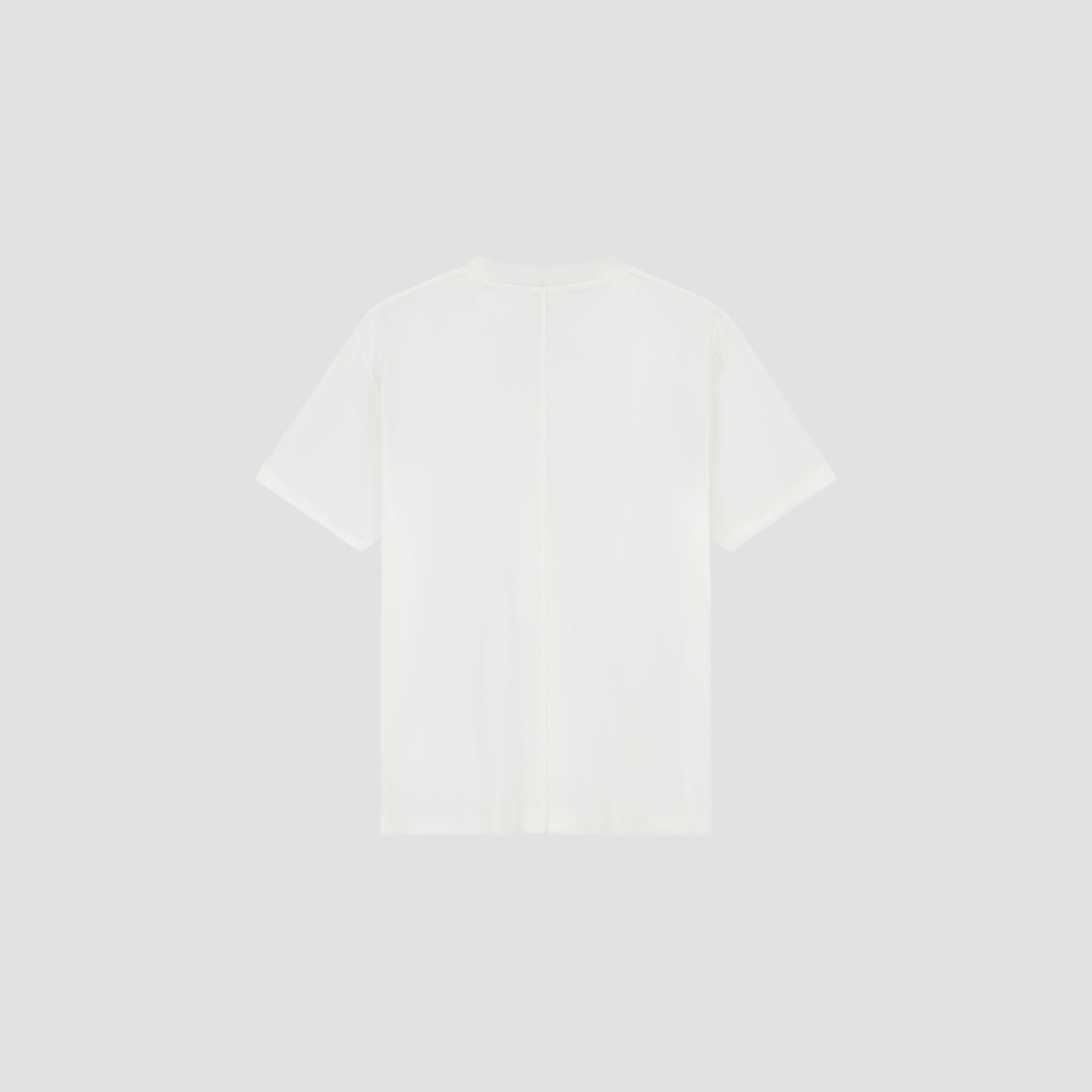 Monogram Boxy Tee - Optical White