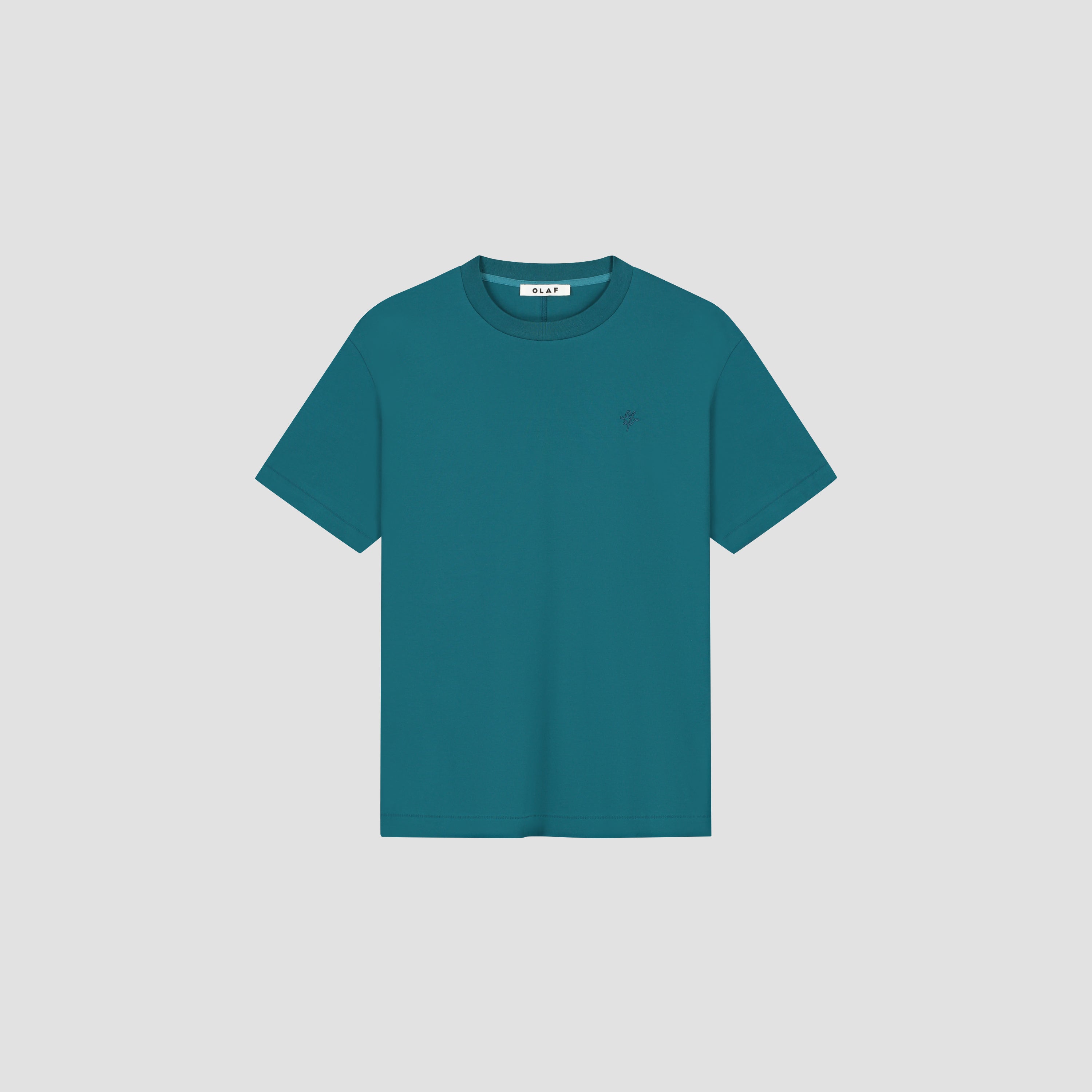 Monogram Boxy Tee - Gulf Coast